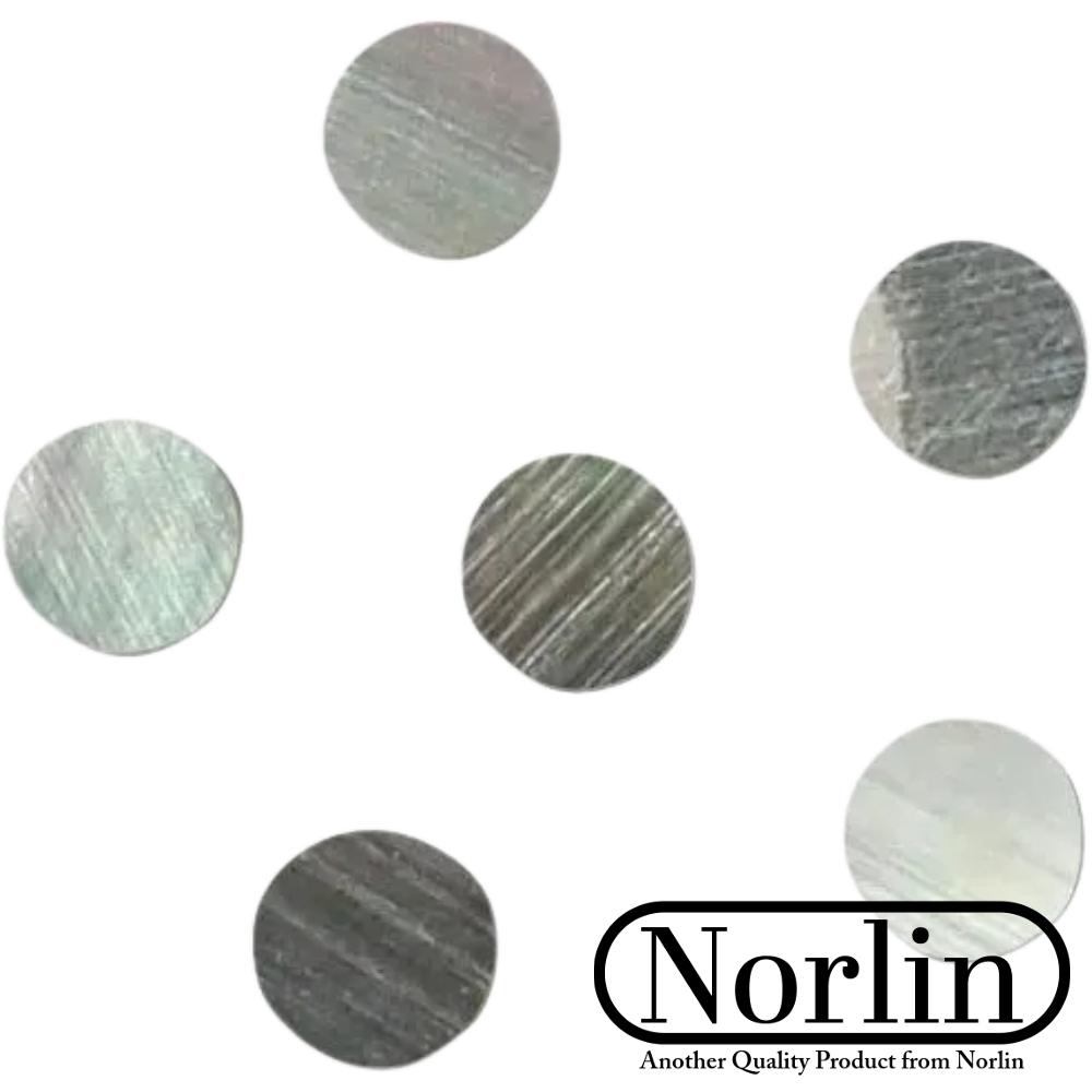 Black-Lip Pearl Oyster Side Position Dots & Inlays for Guitar (10-Pack) - Randy's LLC