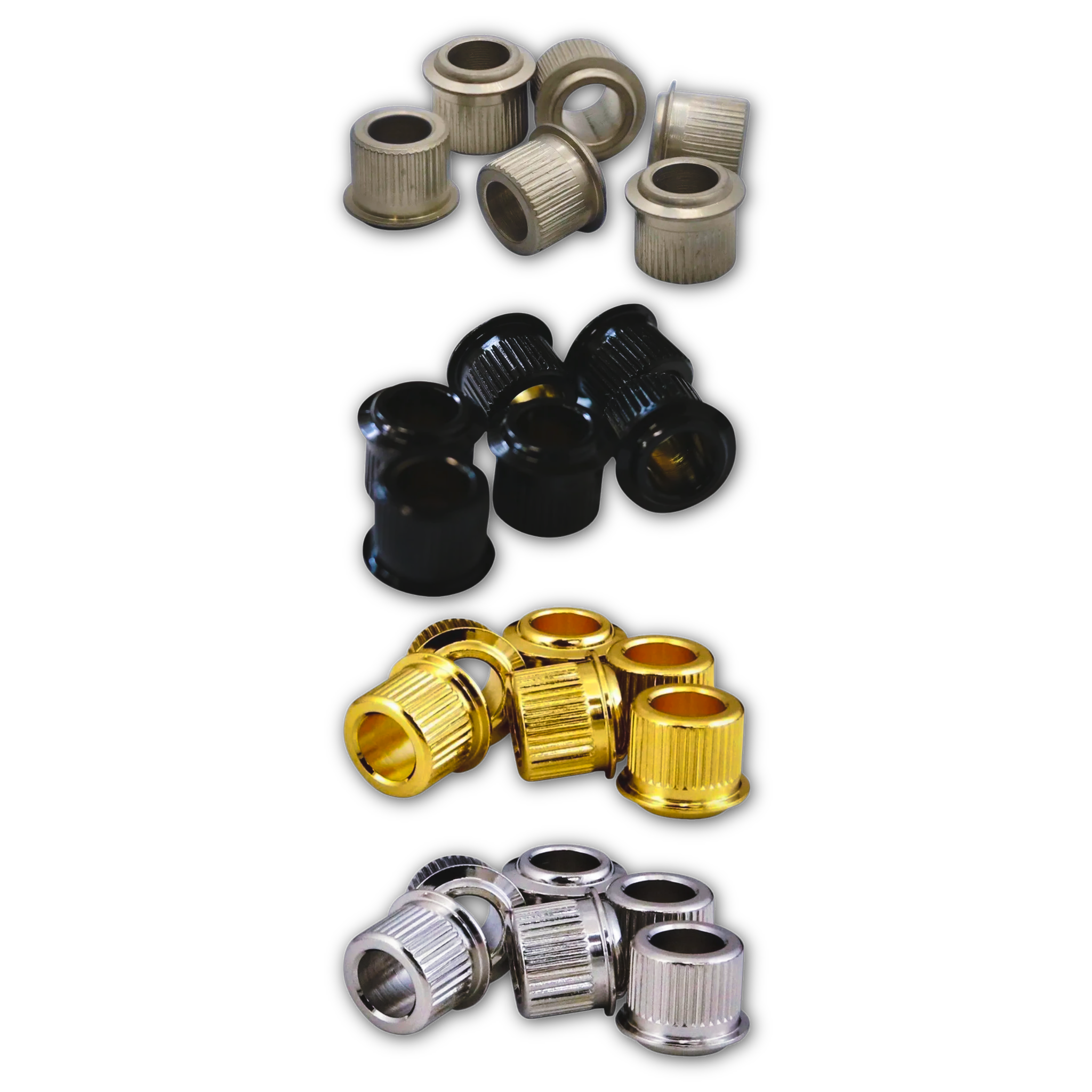 Tuner & Machine Head Conversion Bushings (Round) - Fits Gibson® - Randy's LLC