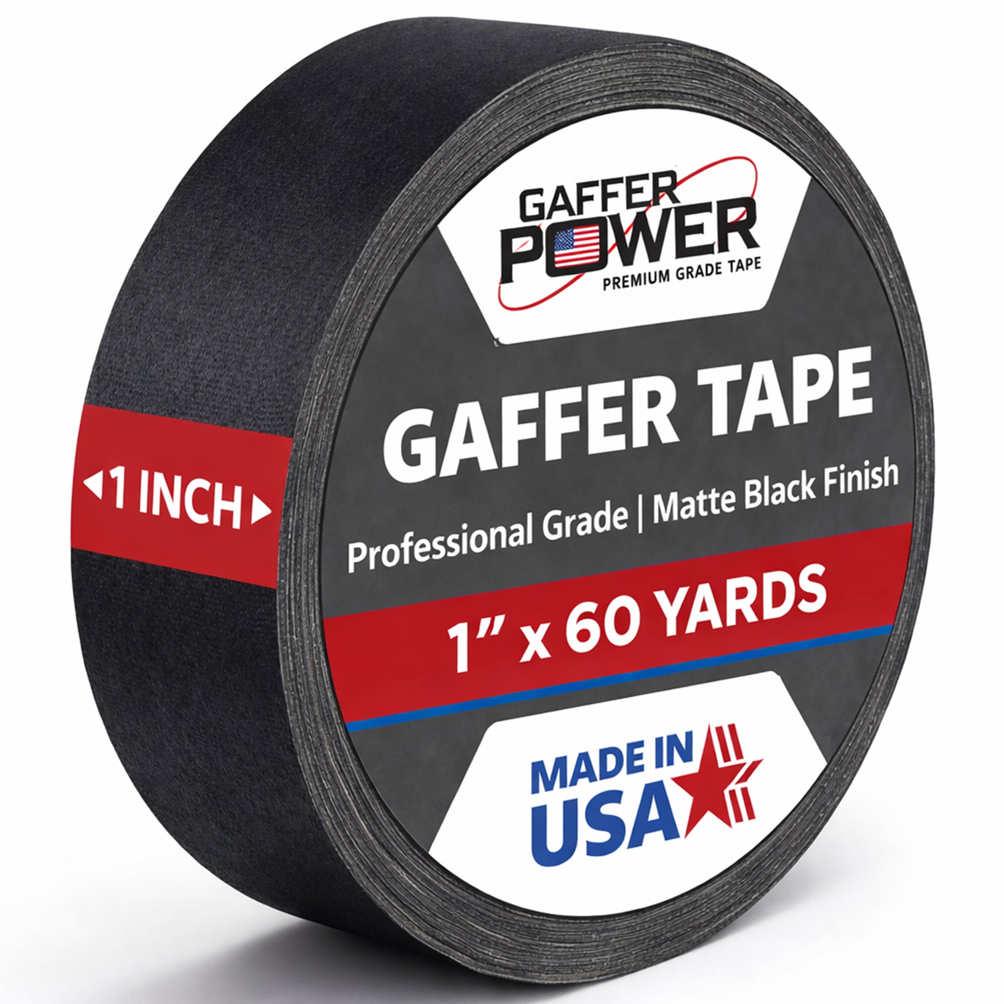 Gaffer Tape — Black 1" x 55yd - Randy's LLC