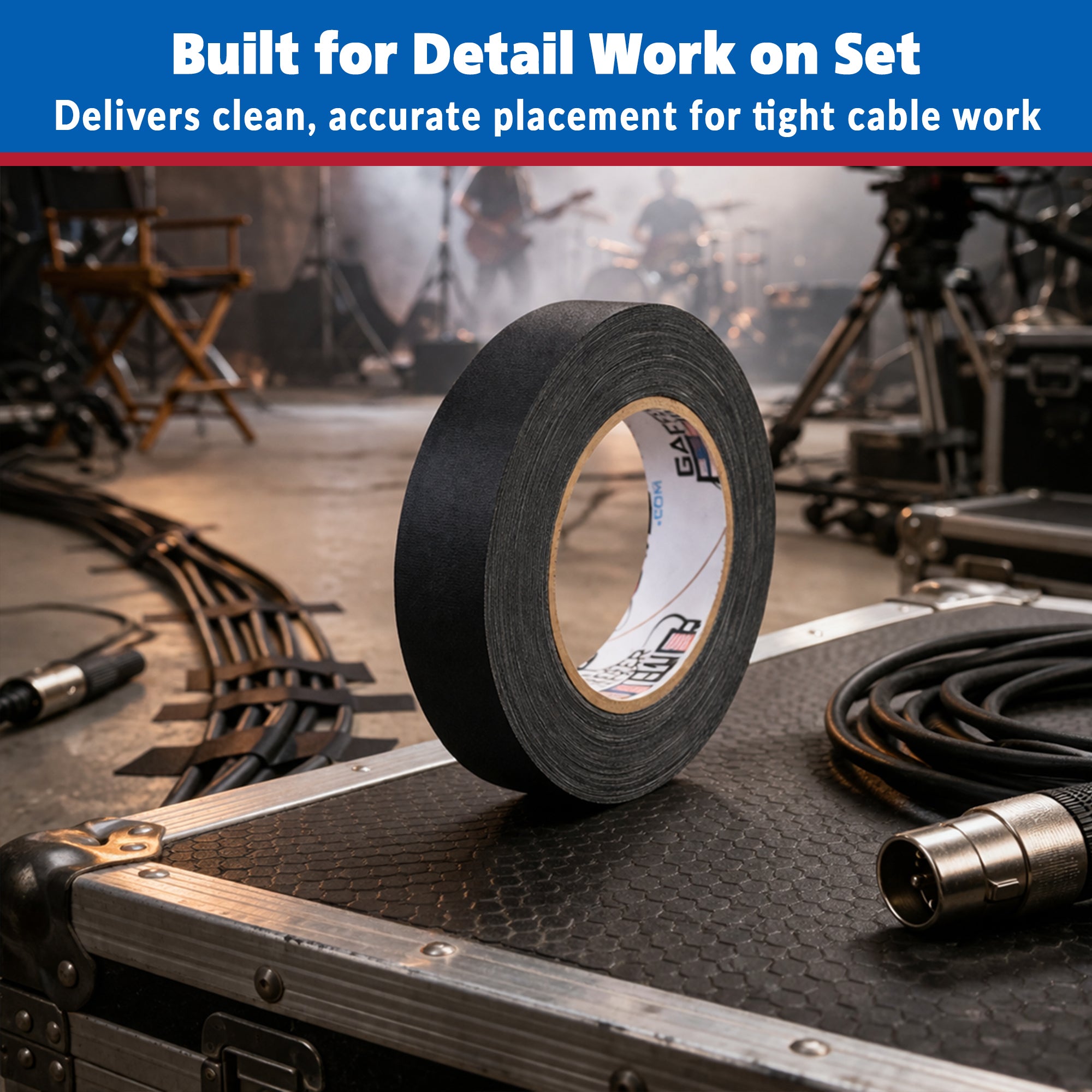 Gaffer Tape — Black 1" x 55yd - Randy's LLC