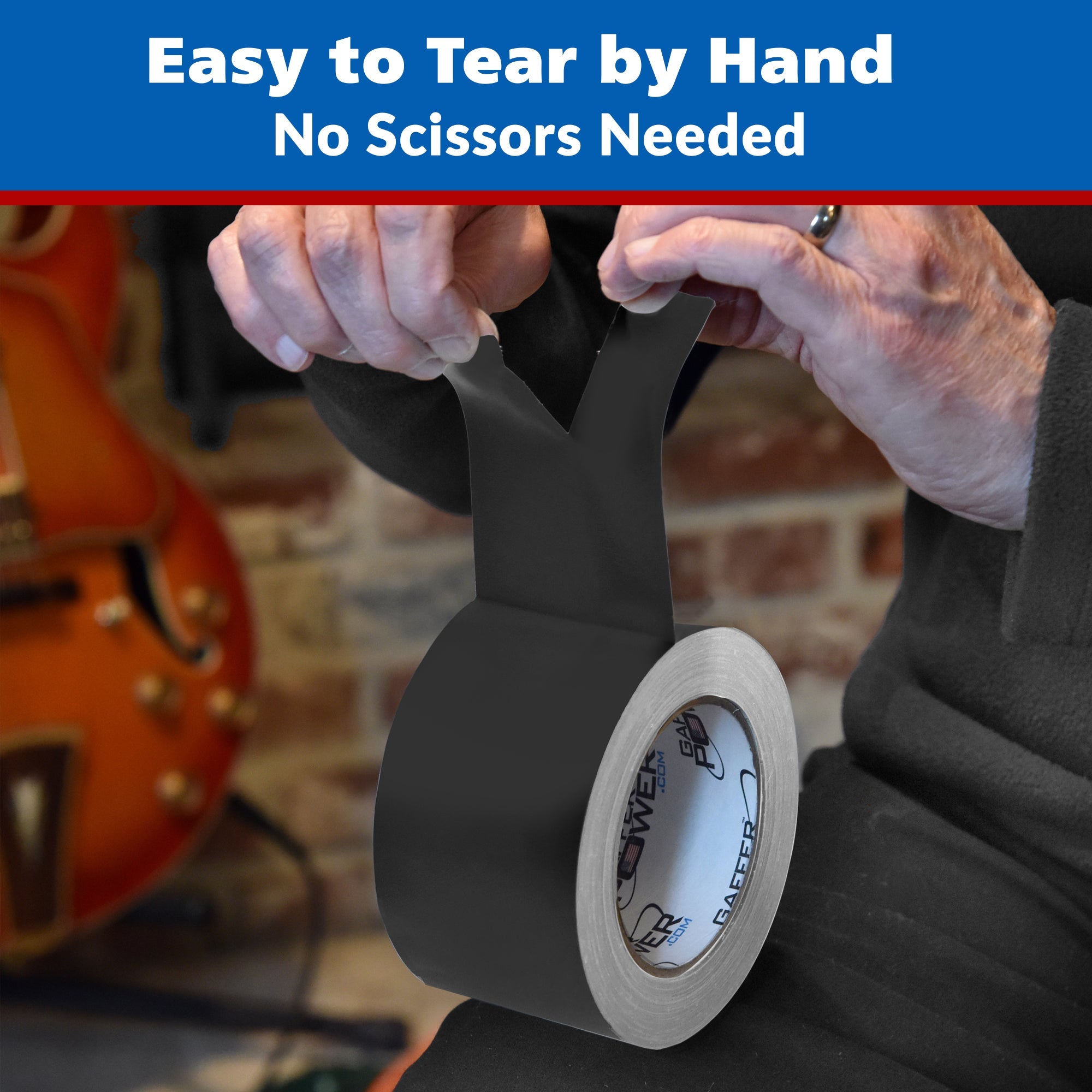 Gaffer Tape — Black 3" x 30yd - Randy's LLC