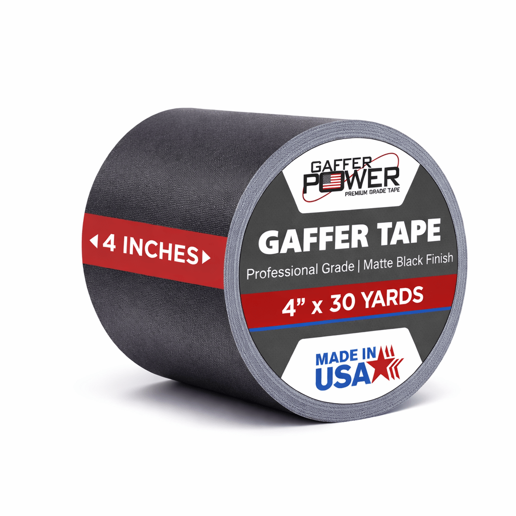 Gaffer Tape — Black 4" x 30yd - Randy's LLC