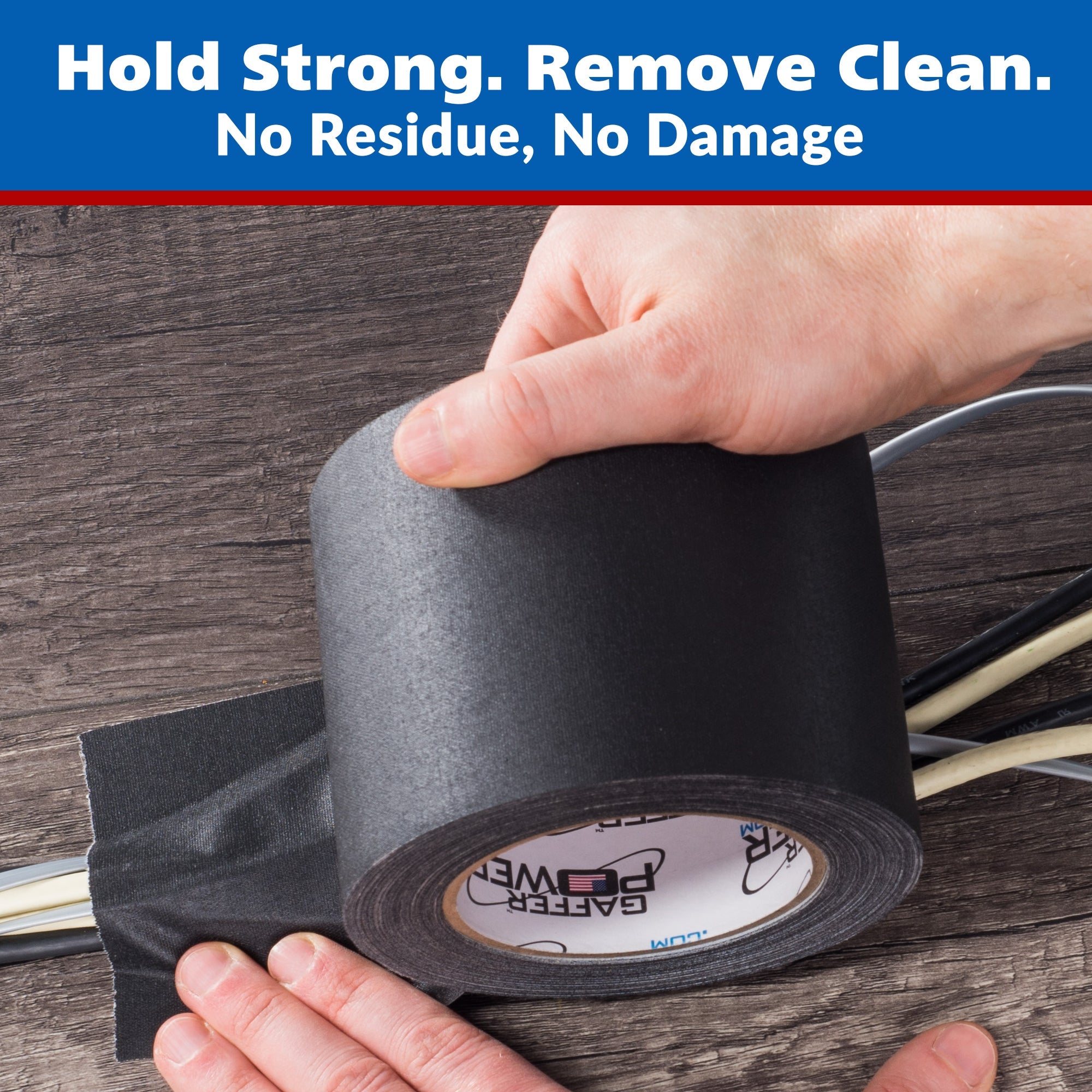 Gaffer Tape — Black 4" x 30yd - Randy's LLC
