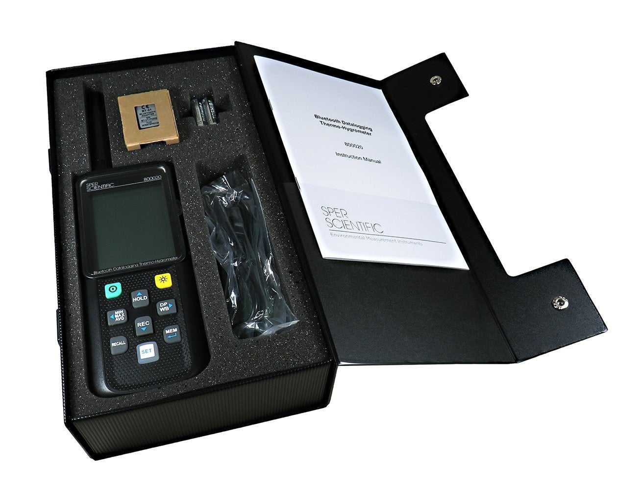 Bluetooth Handheld Hygrometer & Thermometer w/ Datalog - Randy's LLC