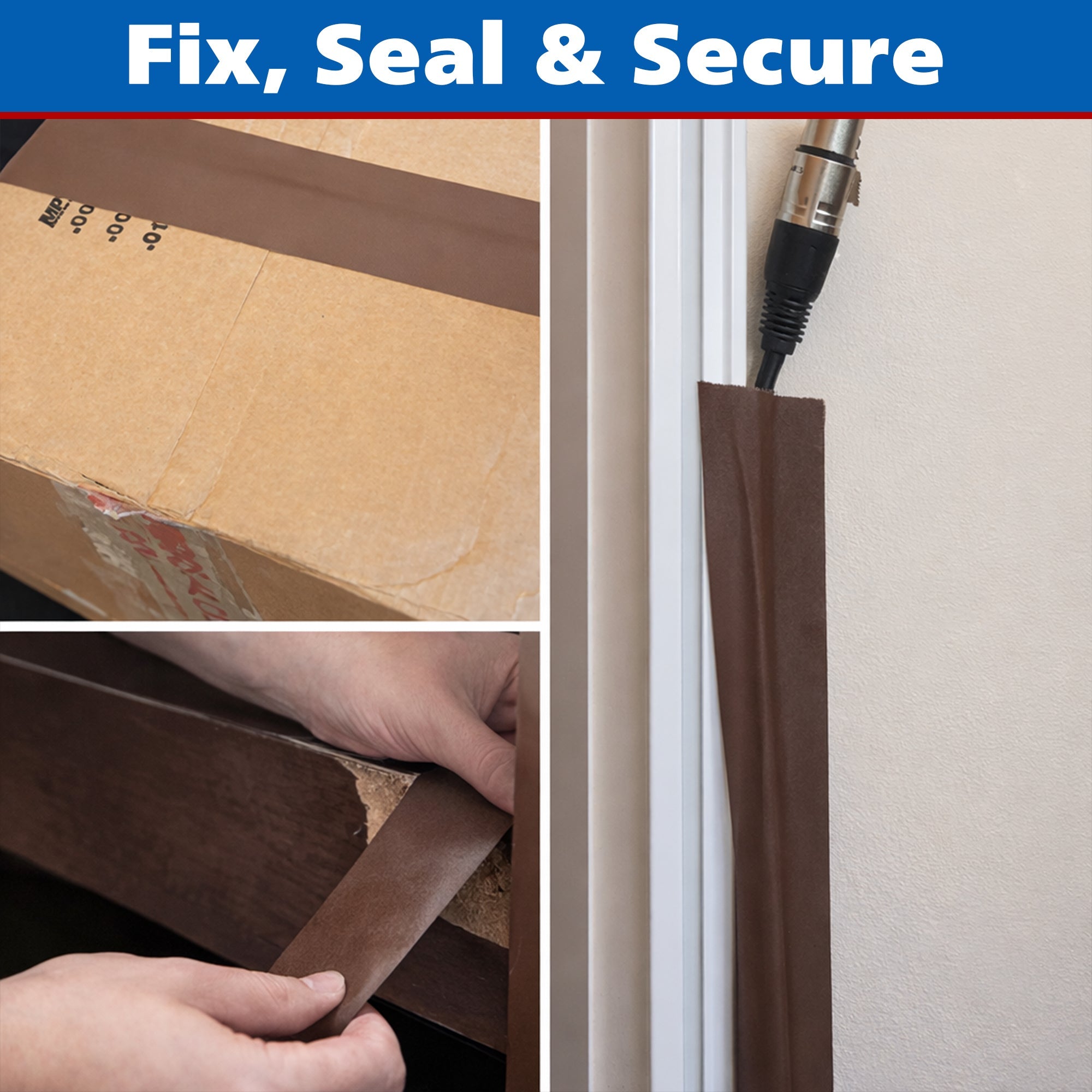 Gaffer Tape — Brown 3" x 30yd - Randy's LLC