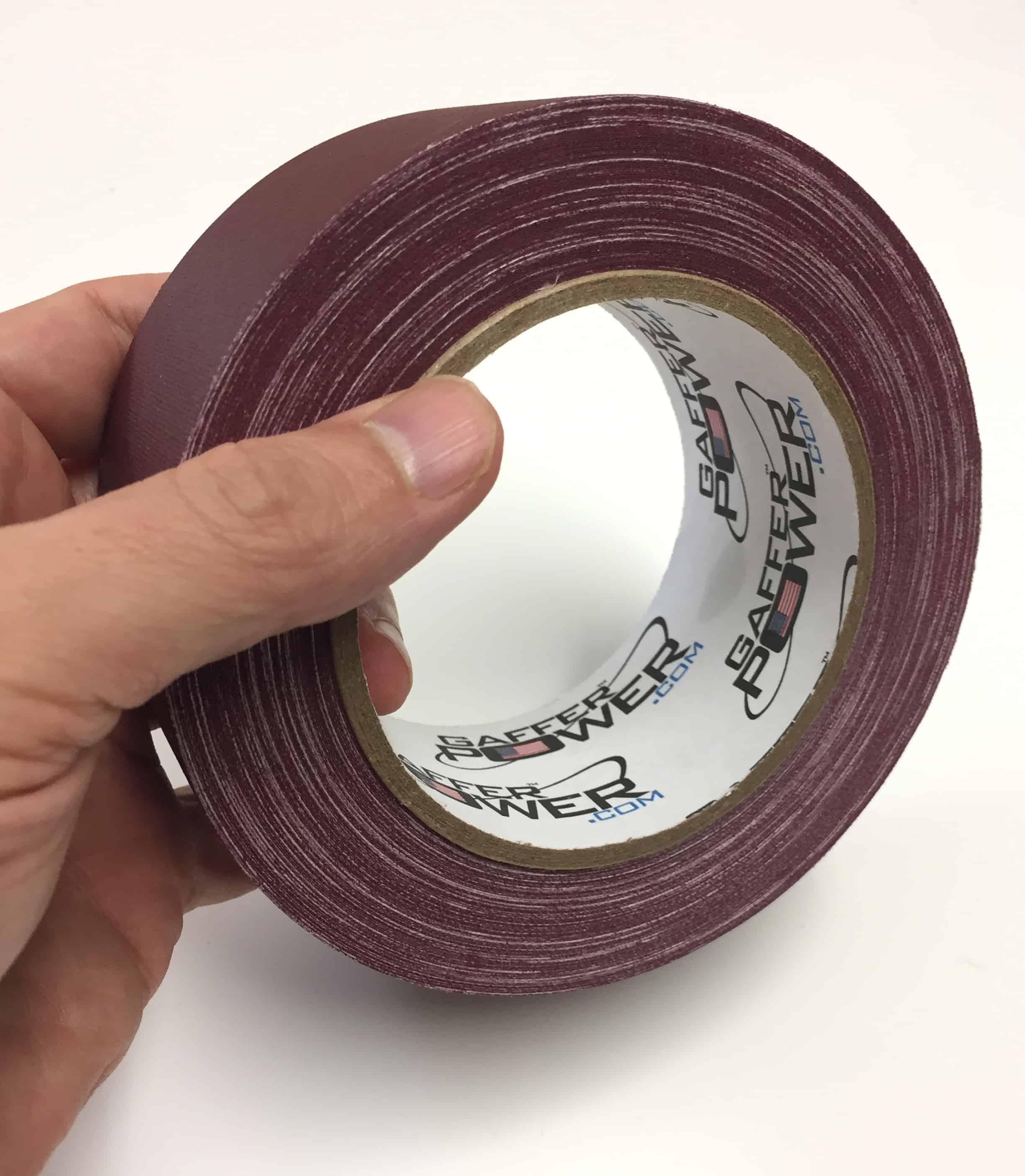 Gaffer Tape — Burgundy 2" x 30yd - Randy's LLC