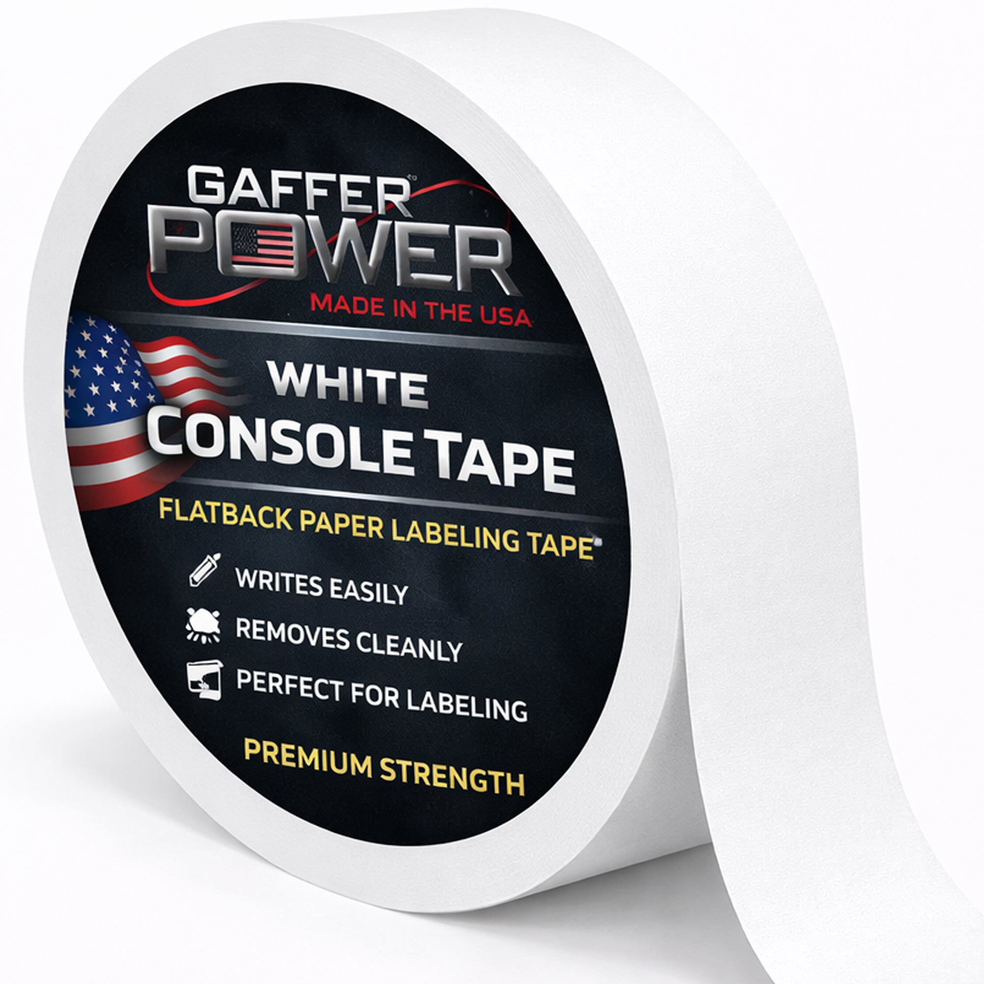 Console Labeling Tape, 1 Inch x 20 Yards - Randy's LLC