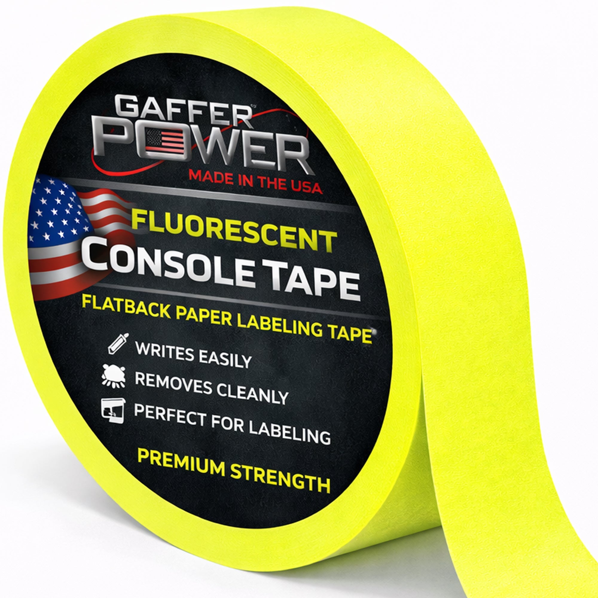 Console Labeling Tape, 1 Inch x 20 Yards - Randy's LLC