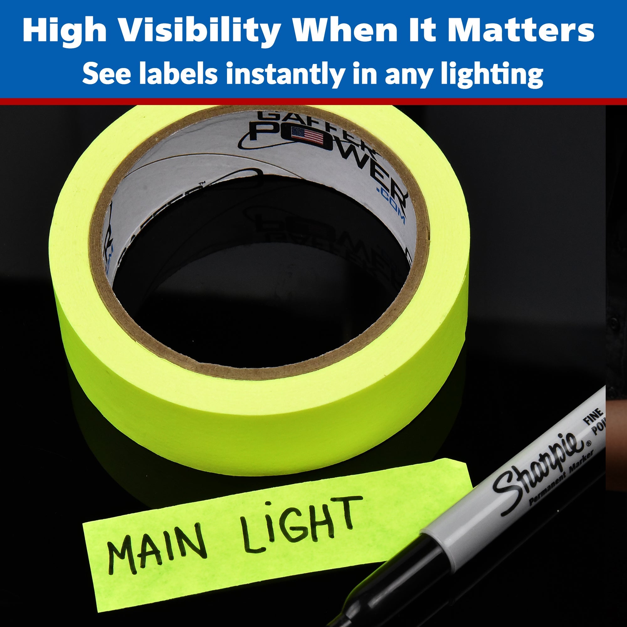 Console Labeling Tape, 1 Inch x 20 Yards - Randy's LLC
