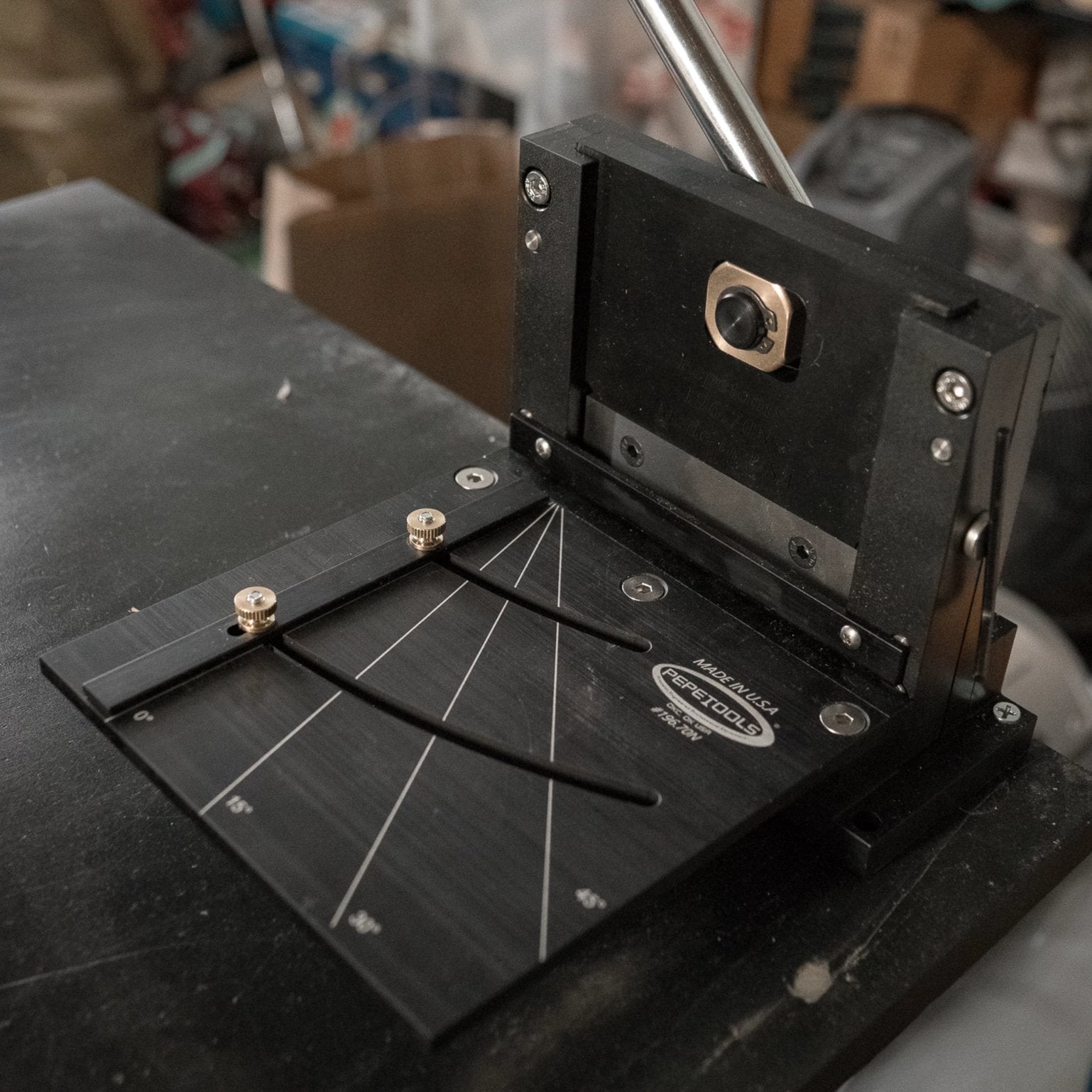 4" Guillotine Shear for Guitar Part Manufacturing - Randy's LLC