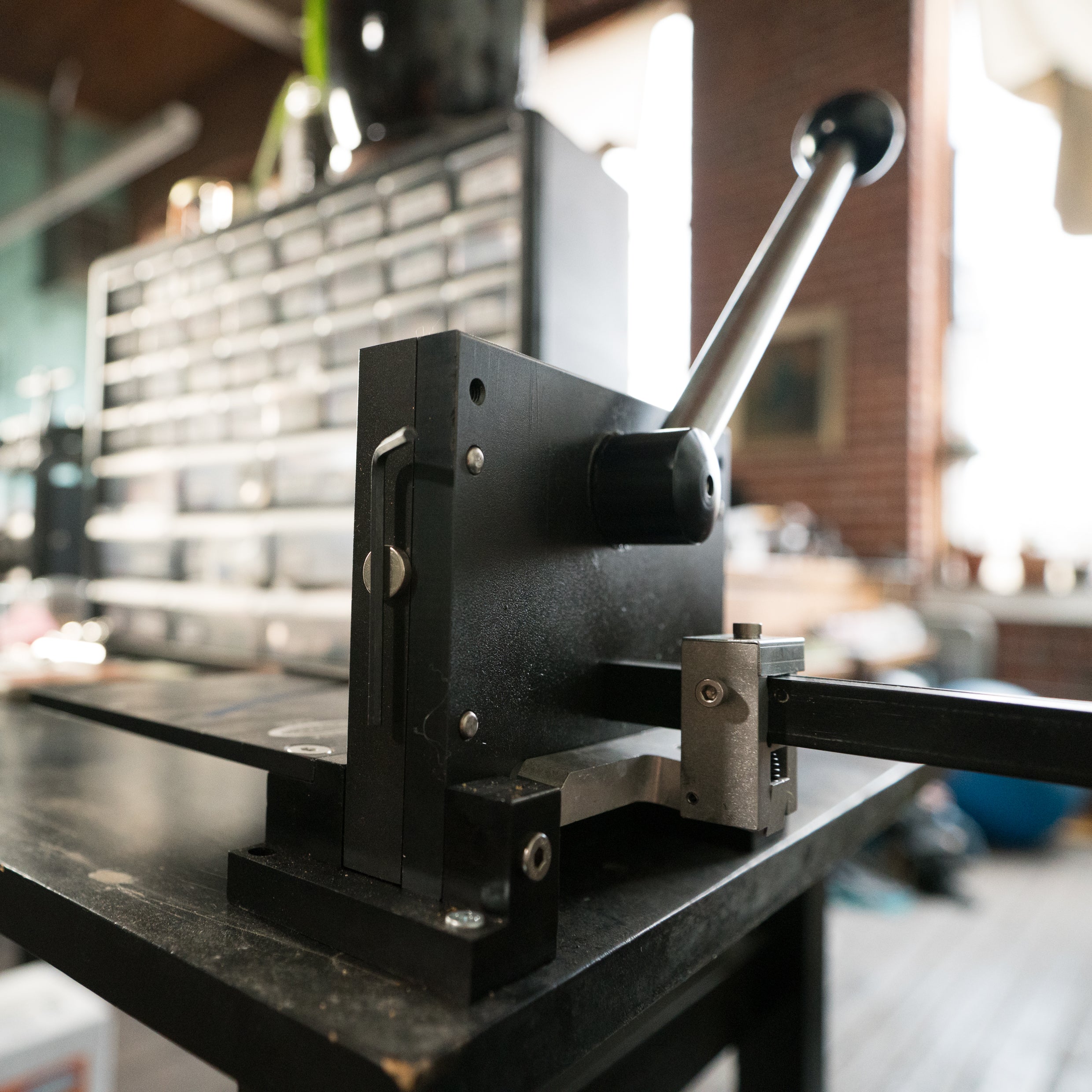 4" Guillotine Shear for Guitar Part Manufacturing - Randy's LLC