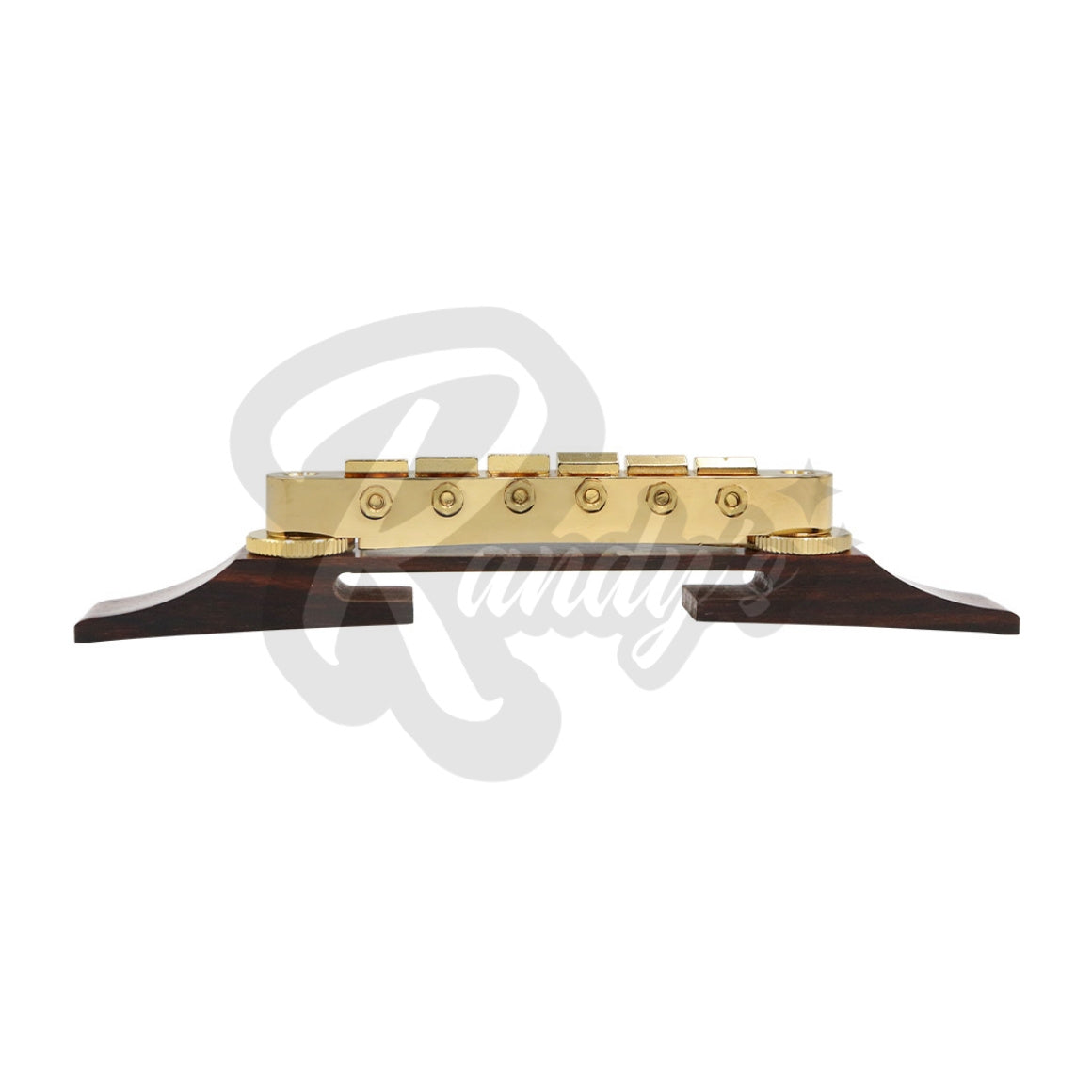 GE104B Nashville Tune-O-Matic Bridge w/ Archtop Rosewood Base - Fits Gibson® & Epiphone® - Randy's LLC