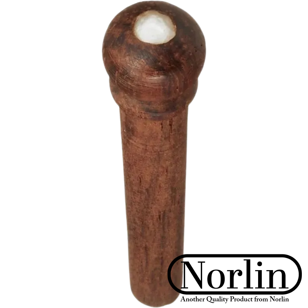 Rosewood Bridge Pins for Gibson® Acoustic Guitars (6-Pack) - Randy's LLC