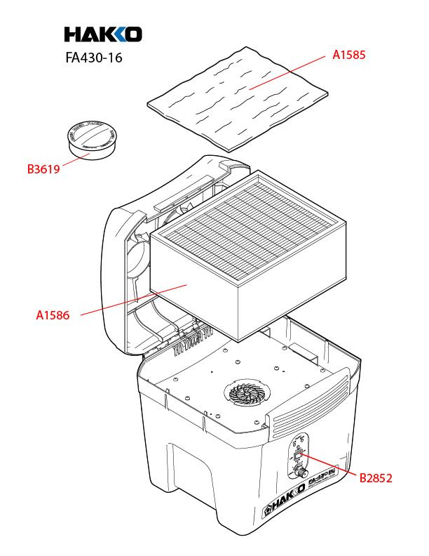 FA-430 Solder Fume Extraction System & HEPA Filter - Randy's LLC