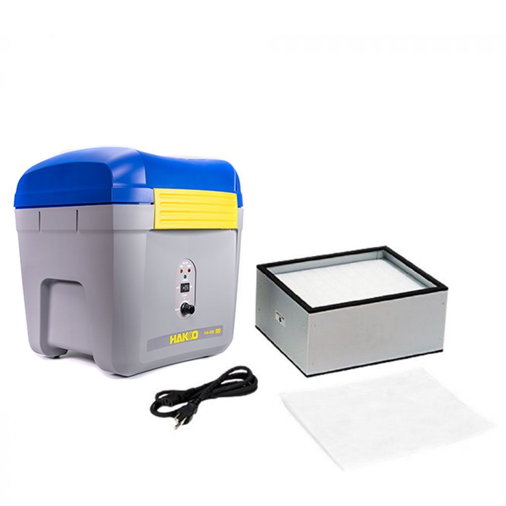 FA-430 Solder Fume Extraction System & HEPA Filter w/ Duct & Round Nozzle - Randy's LLC