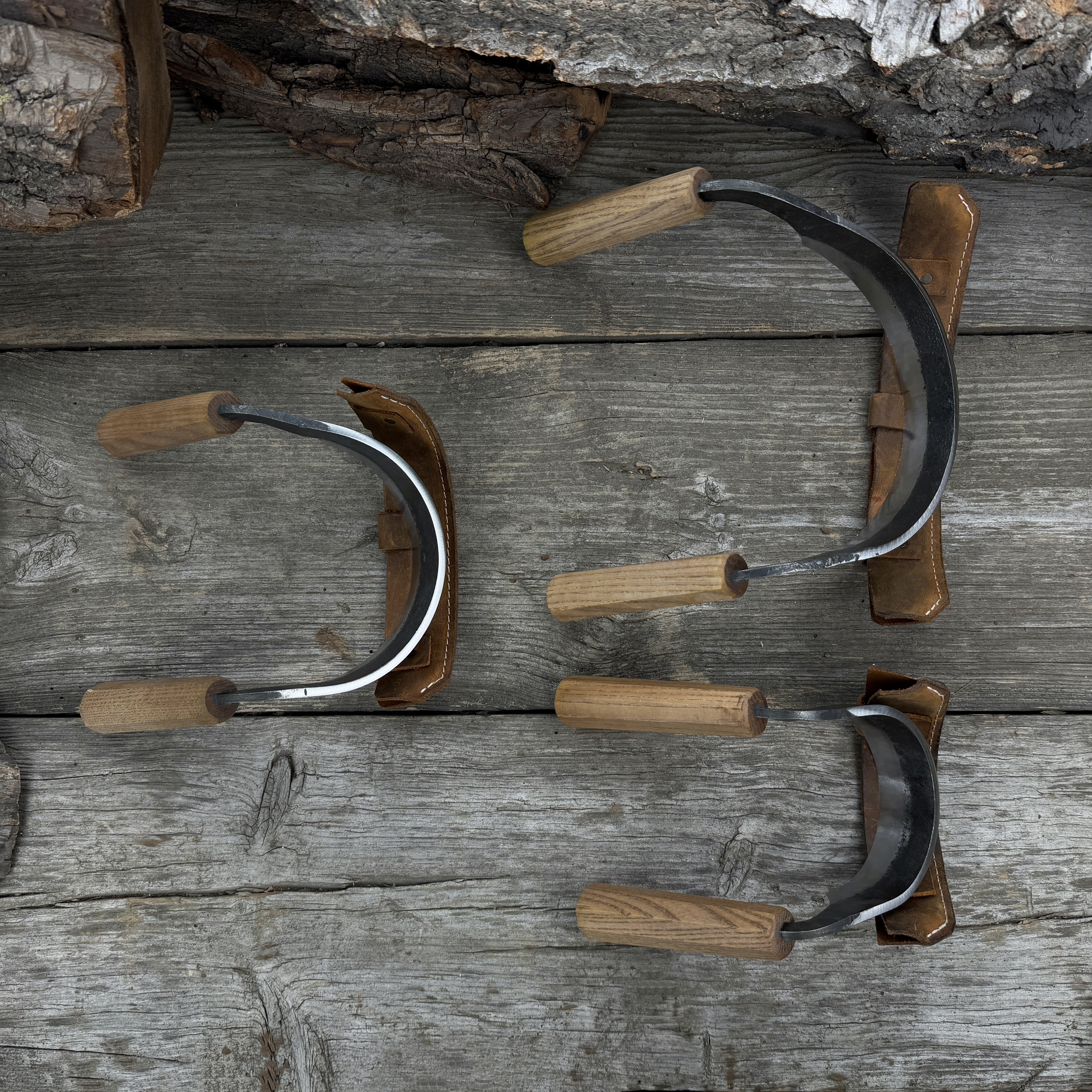 3-Piece Inshave (Half-Rounded Drawknife) Set - Randy's LLC