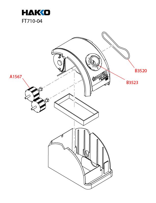 FT-710 Soldering Iron Tip Cleaner - Randy's LLC