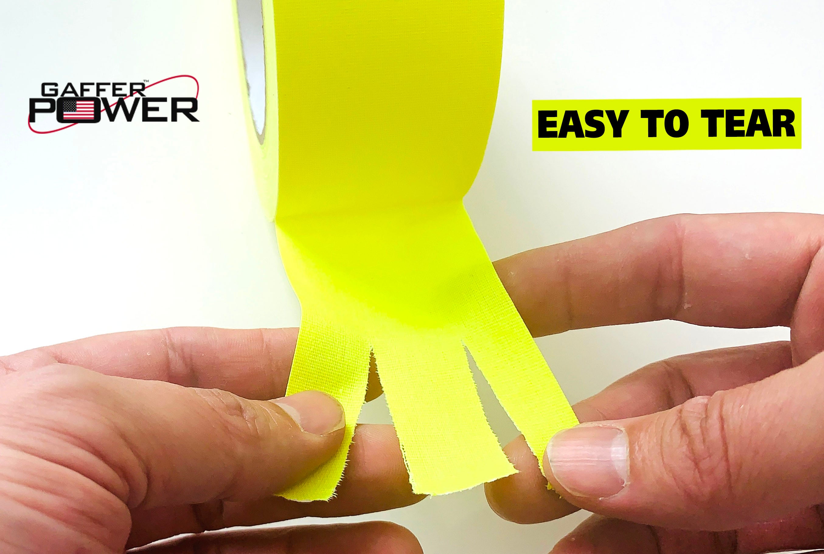Gaffer Tape — Fluoro Yellow 2" x 30yd - Randy's LLC