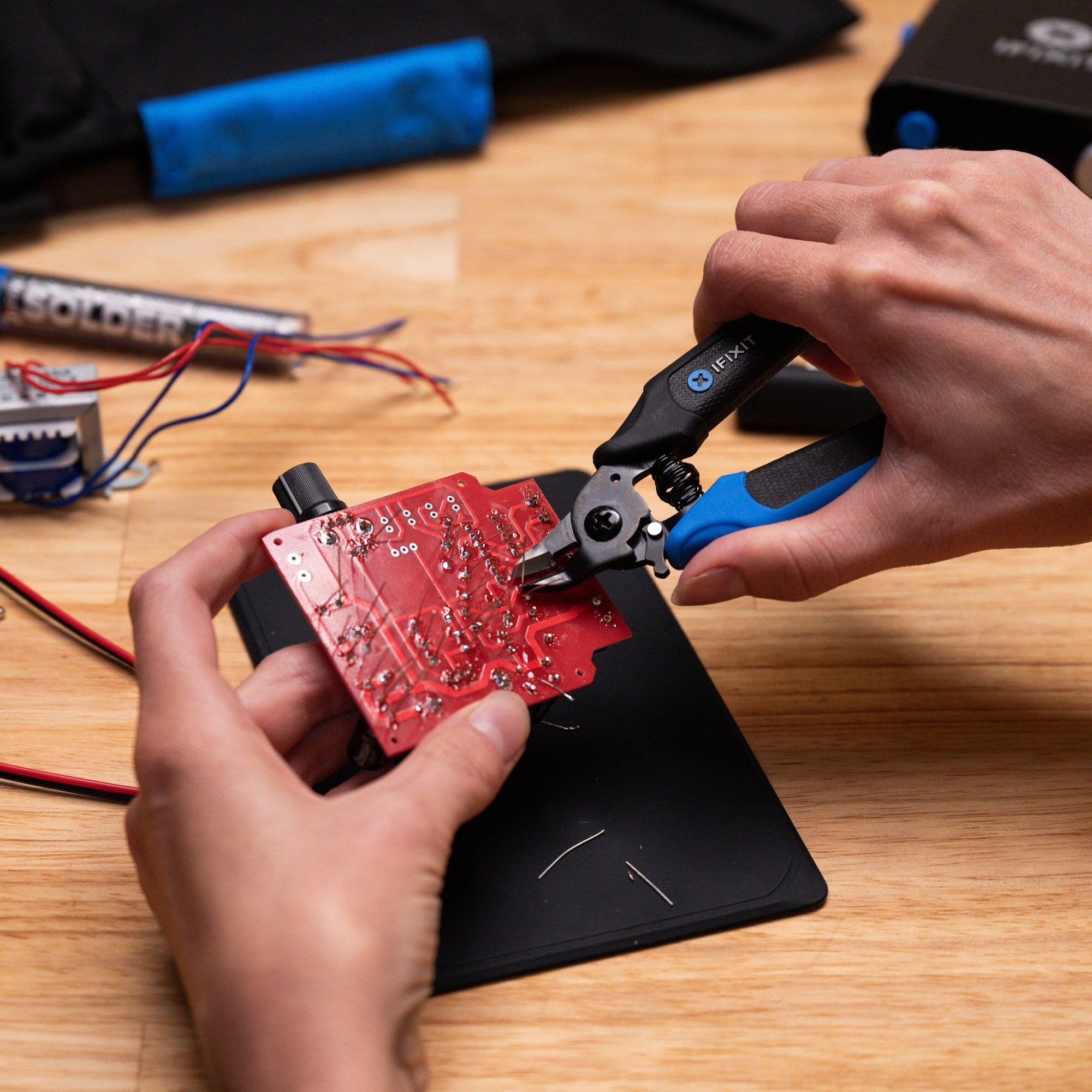 Mandible Flush Cutters for Guitar Wiring & Pedal Building - Randy's LLC