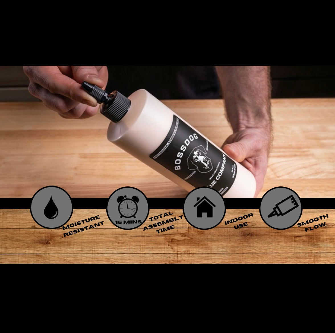 Tan Wood Glue - Randy's LLC