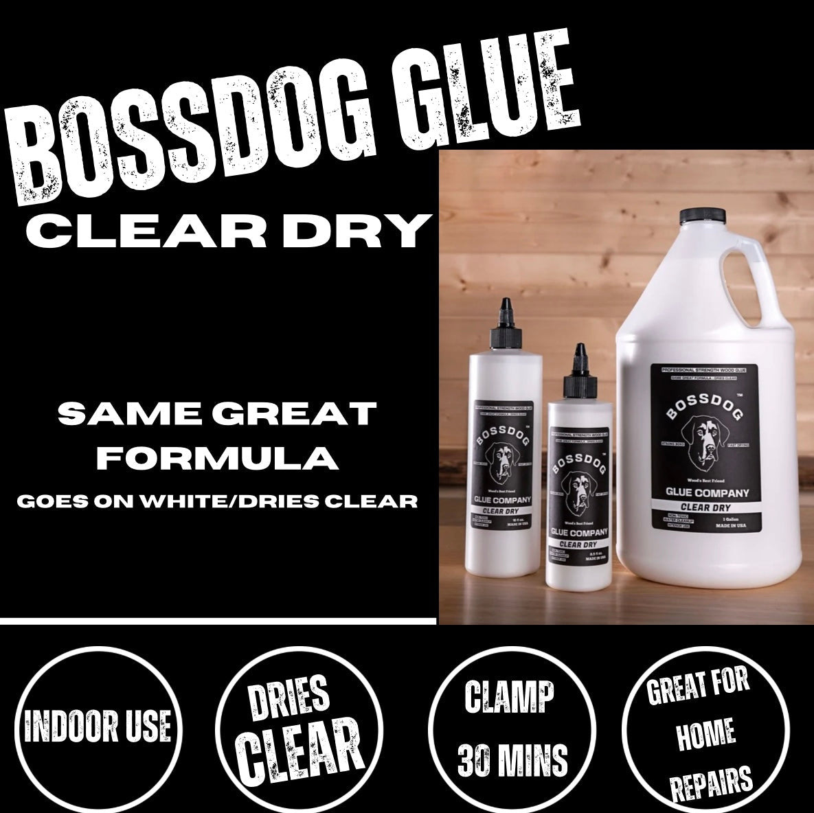 16 fl oz Wood Glue Double Dog Deal Multi-Pack - Randy's LLC