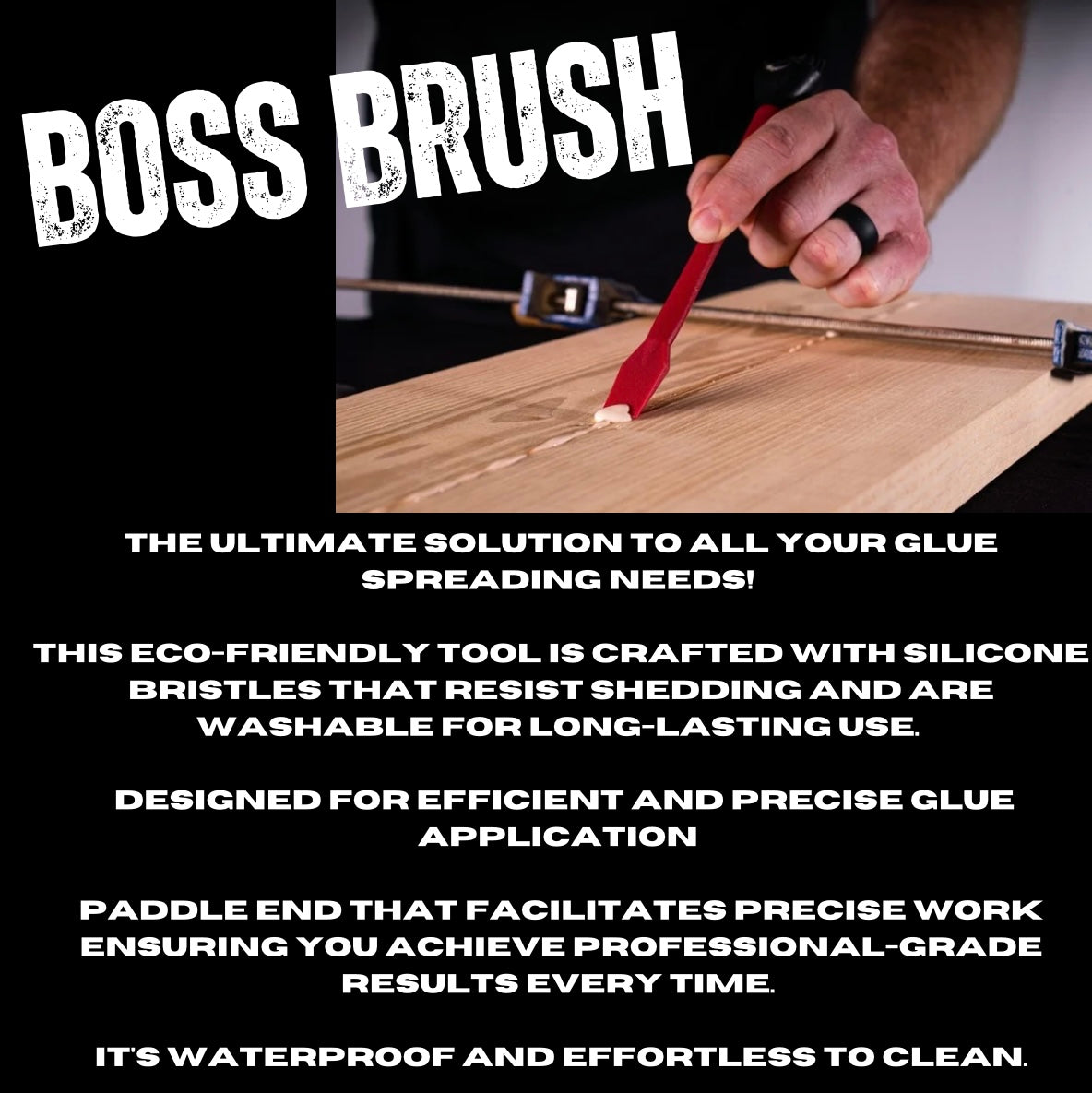 Boss Brush (Silicone Glue Brush) - Randy's LLC