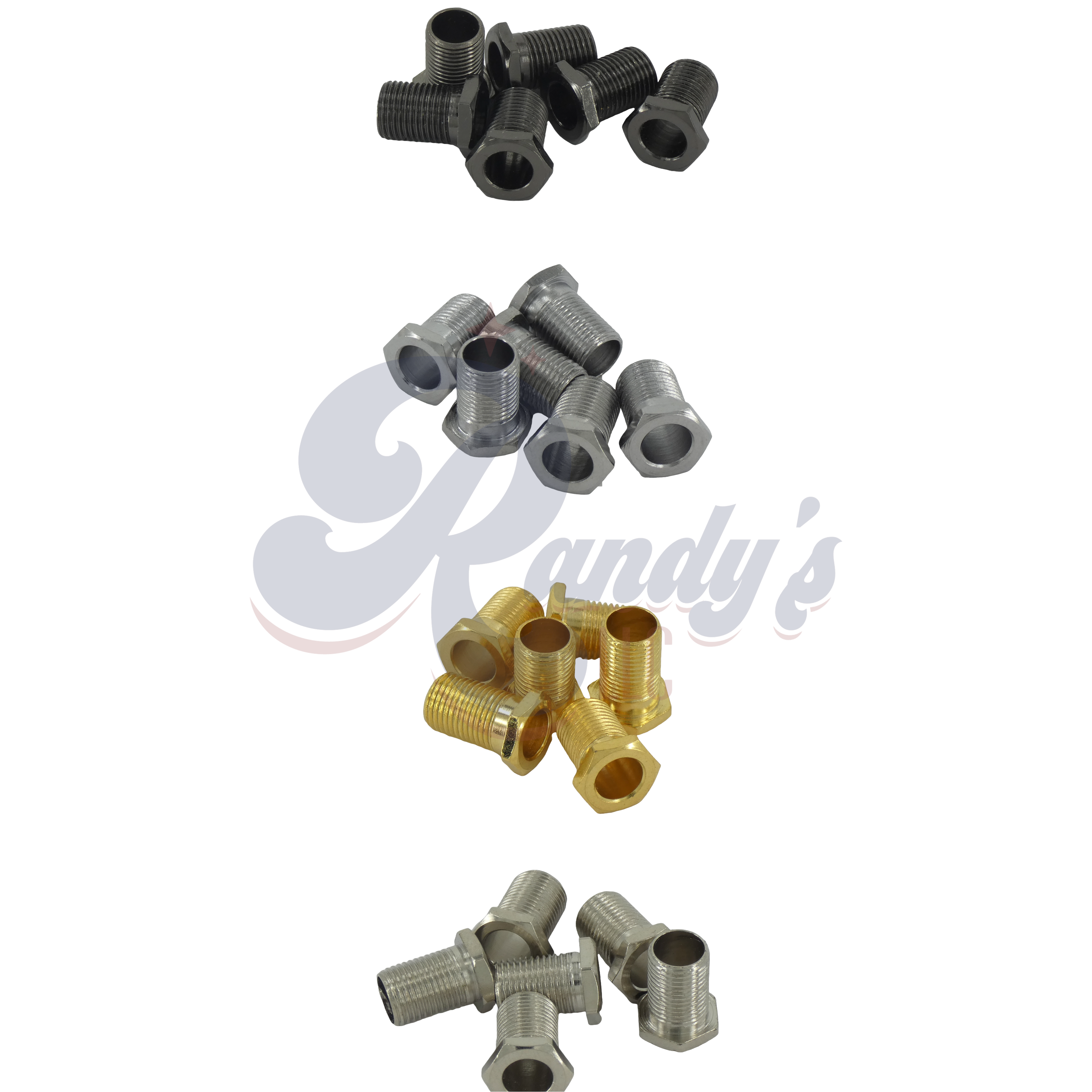 Grover Machine Head / Tuner Hex Bushings (6-Pack) - Fits Gibson® - Randy's LLC