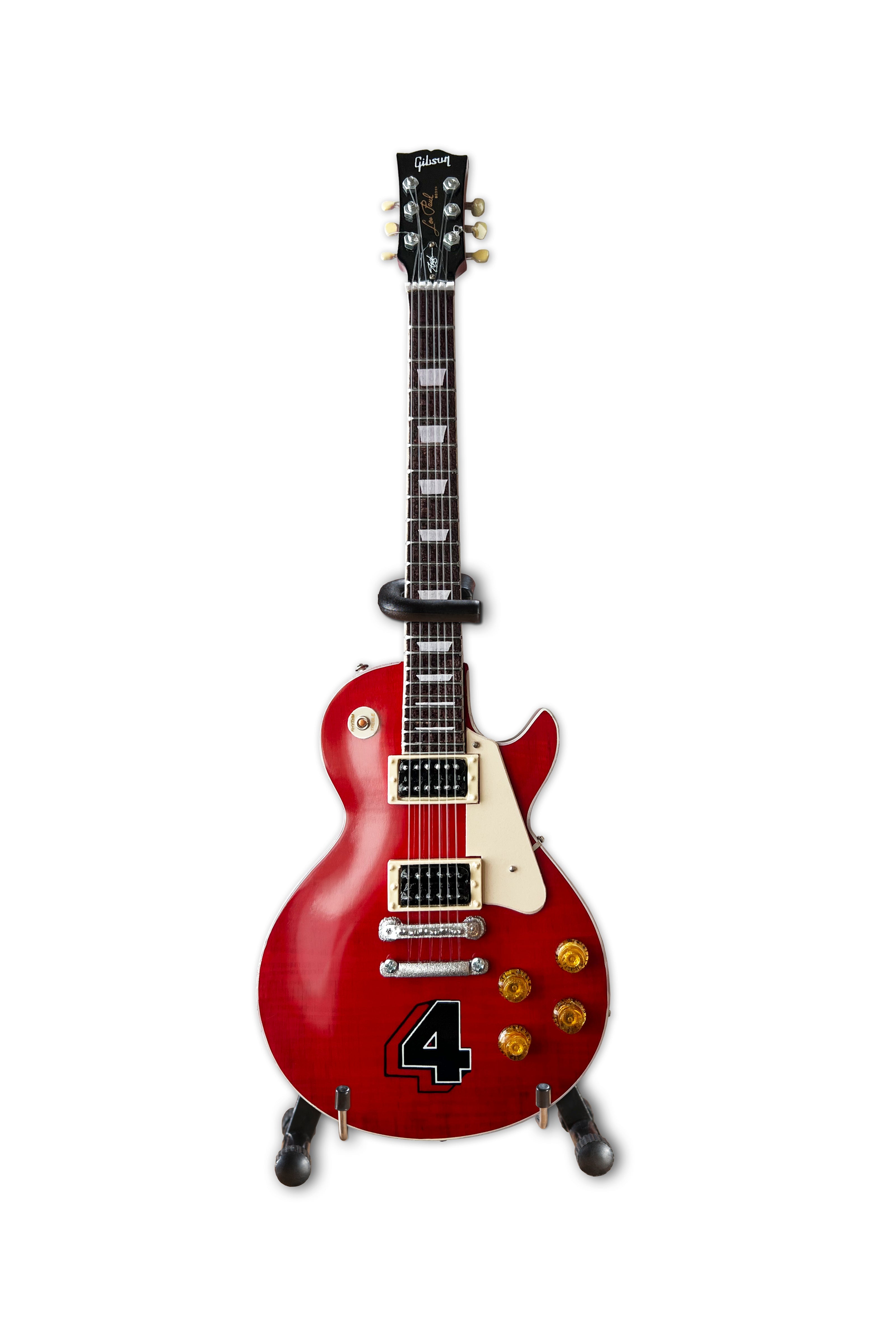 Slash Gibson Les Paul Standard Translucent Cherry Limited 4 Album Edition Mini Guitar Model - Randy's LLC
