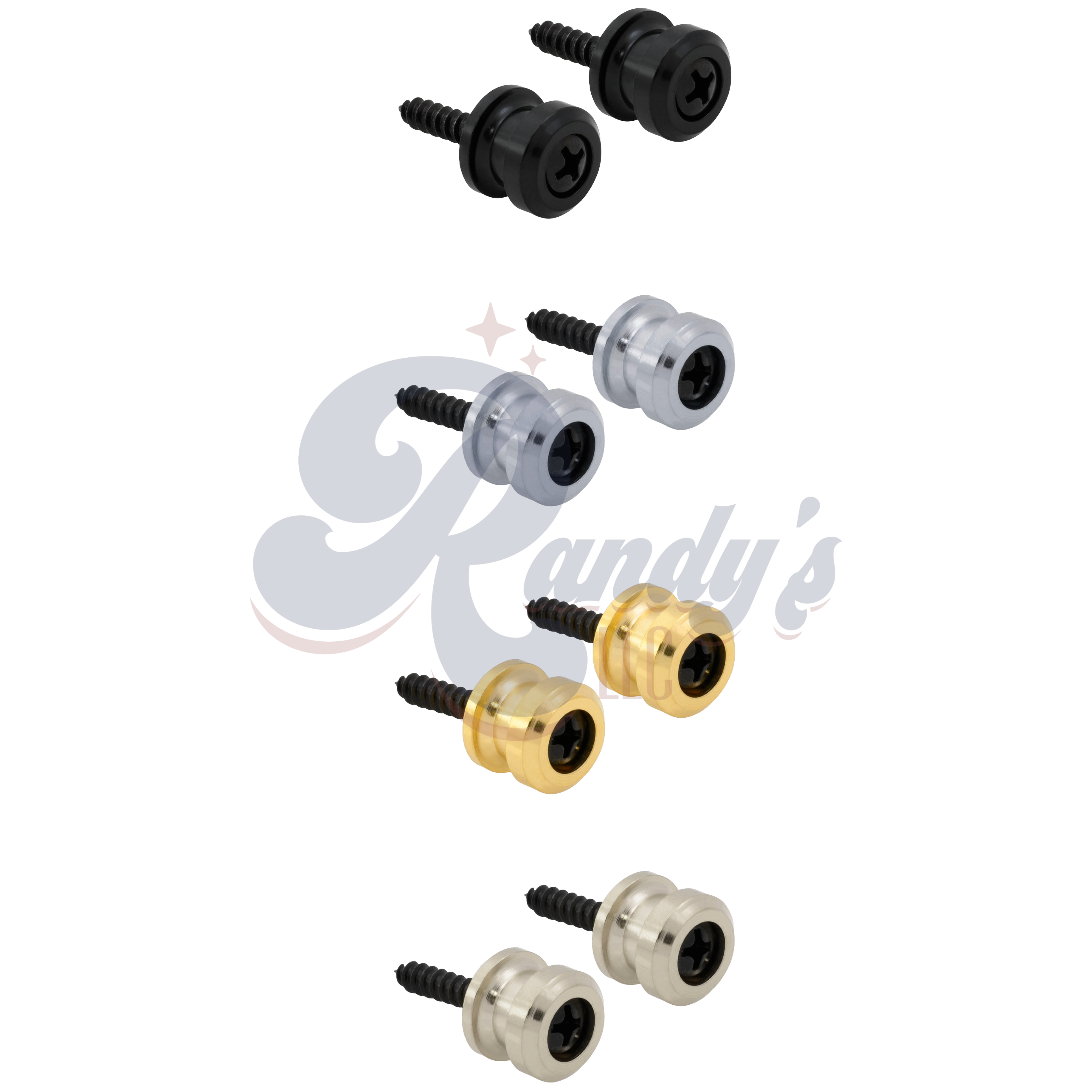 Grover Locking End Pins / Strap Buttons (2-Pack) - Fits Gibson® & Epiphone® - Randy's LLC