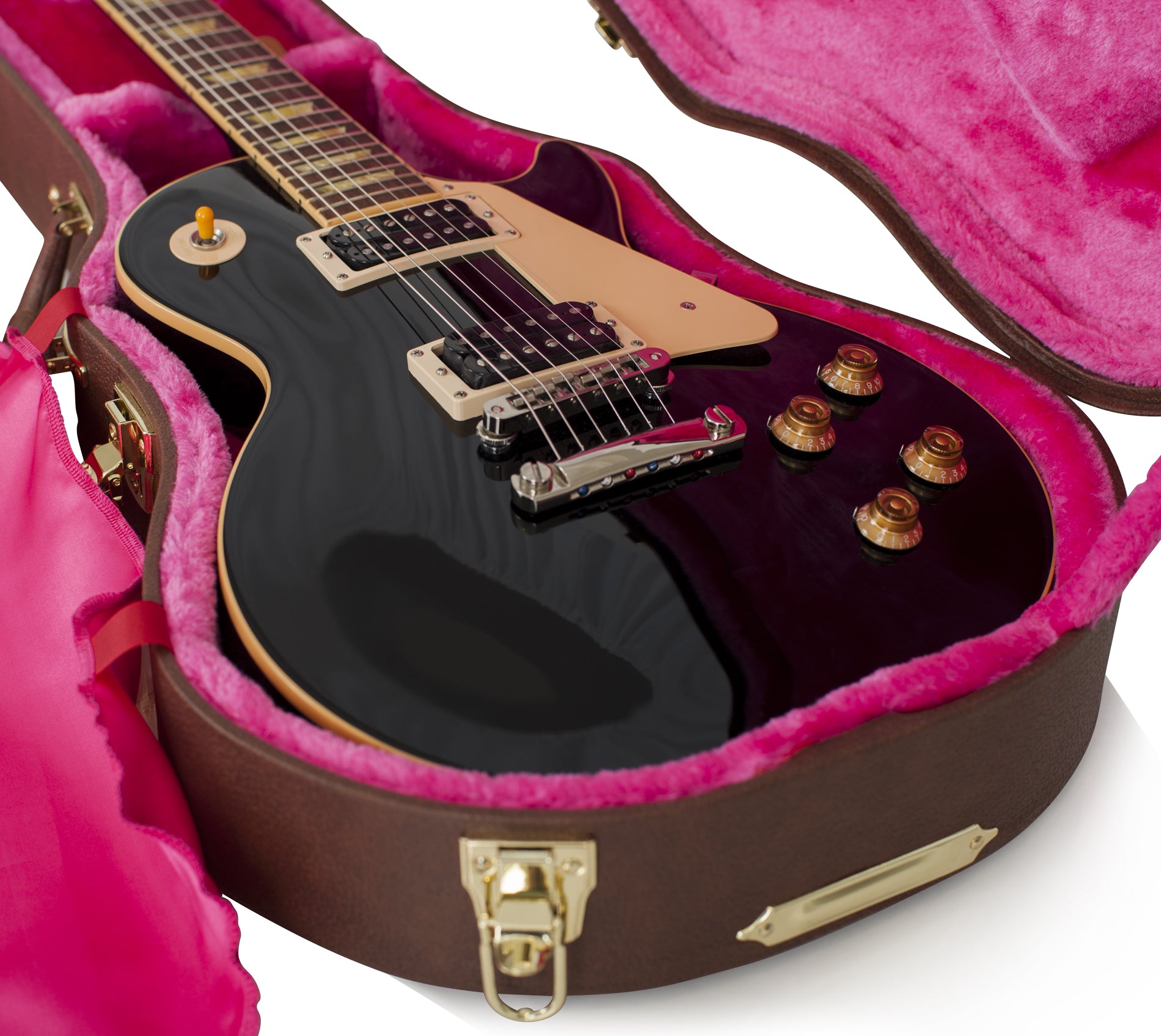 GW-LP Deluxe "Pretty In Pink" Guitar Case for Gibson® Les Paul® - Randy's LLC