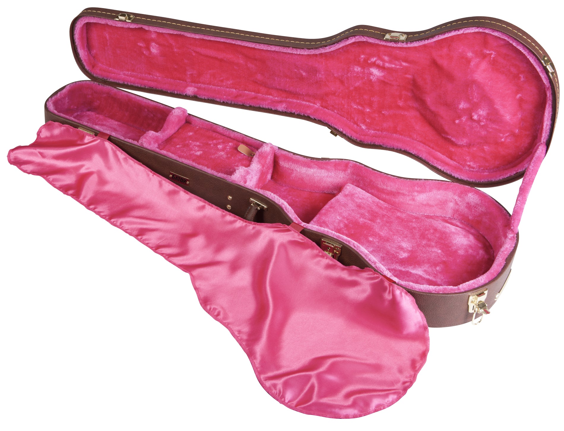 GW-LP Deluxe "Pretty In Pink" Guitar Case for Gibson® Les Paul® - Randy's LLC