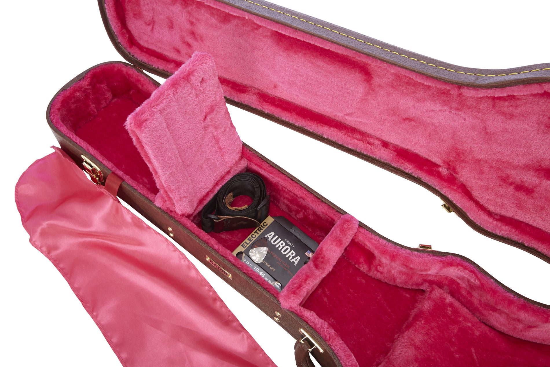 GW-LP Deluxe "Pretty In Pink" Guitar Case for Gibson® Les Paul® - Randy's LLC