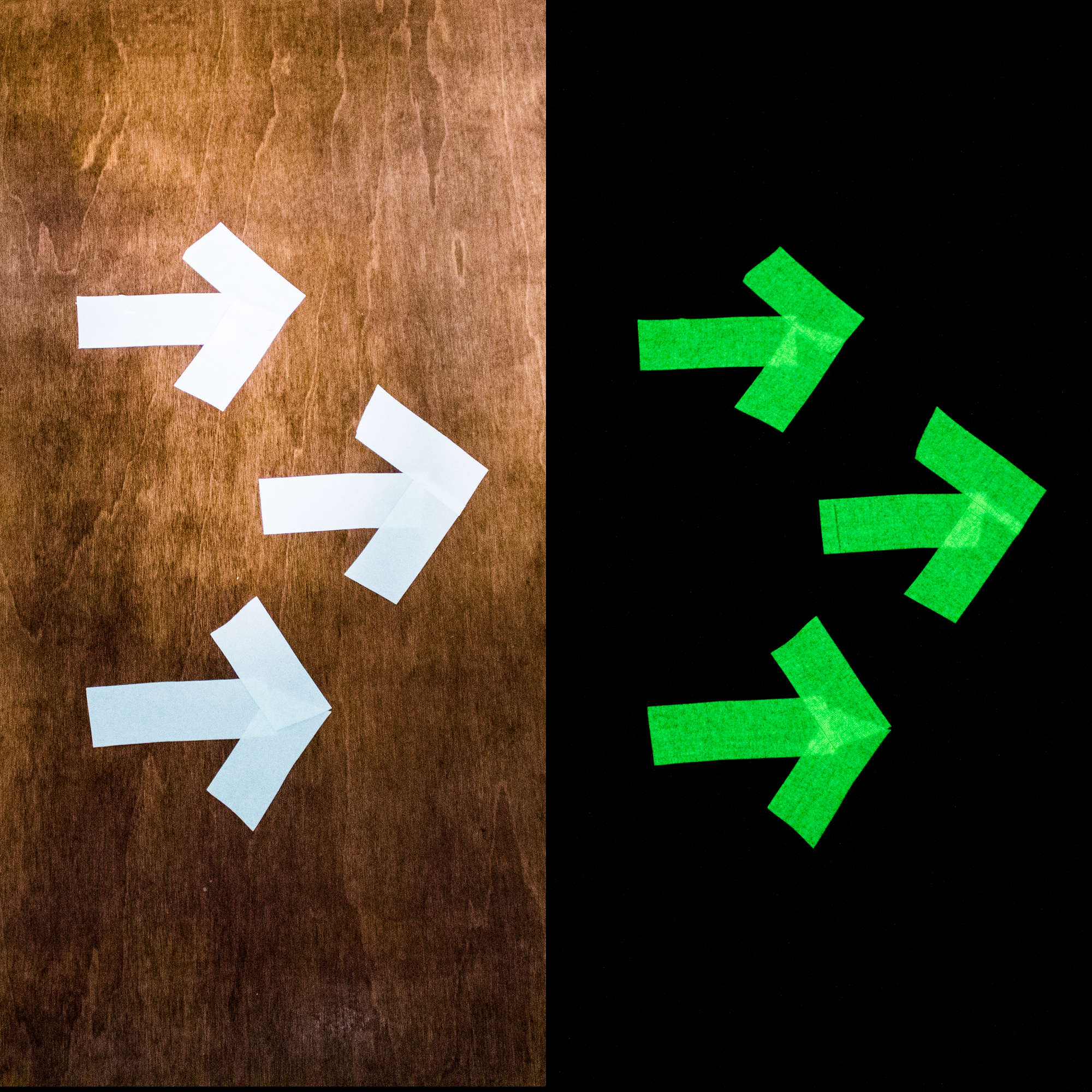 Gaffer Tape - Glow in the Dark , 1" x 15ft - Randy's LLC