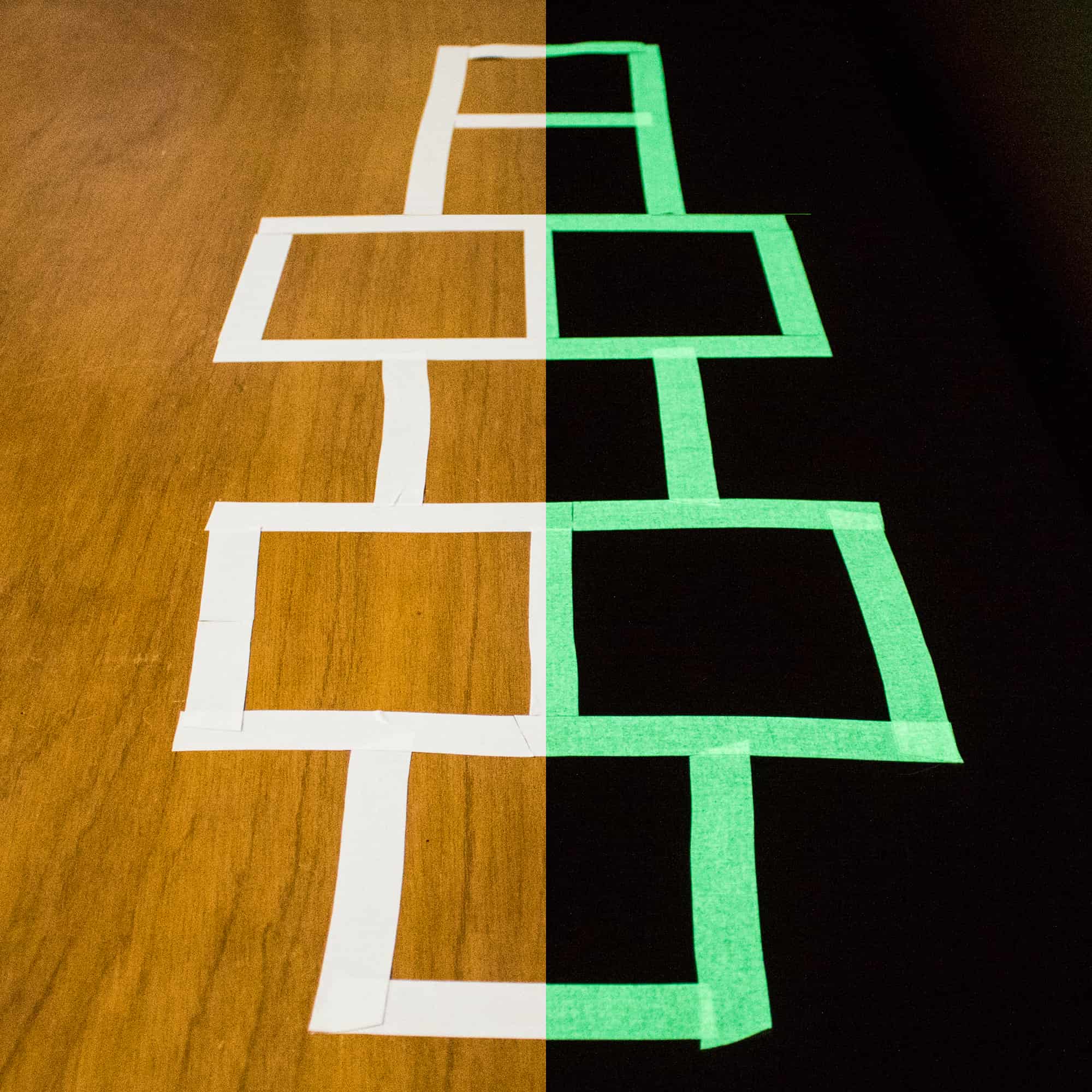 Gaffer Tape - Glow in the Dark , 1" x 15ft - Randy's LLC