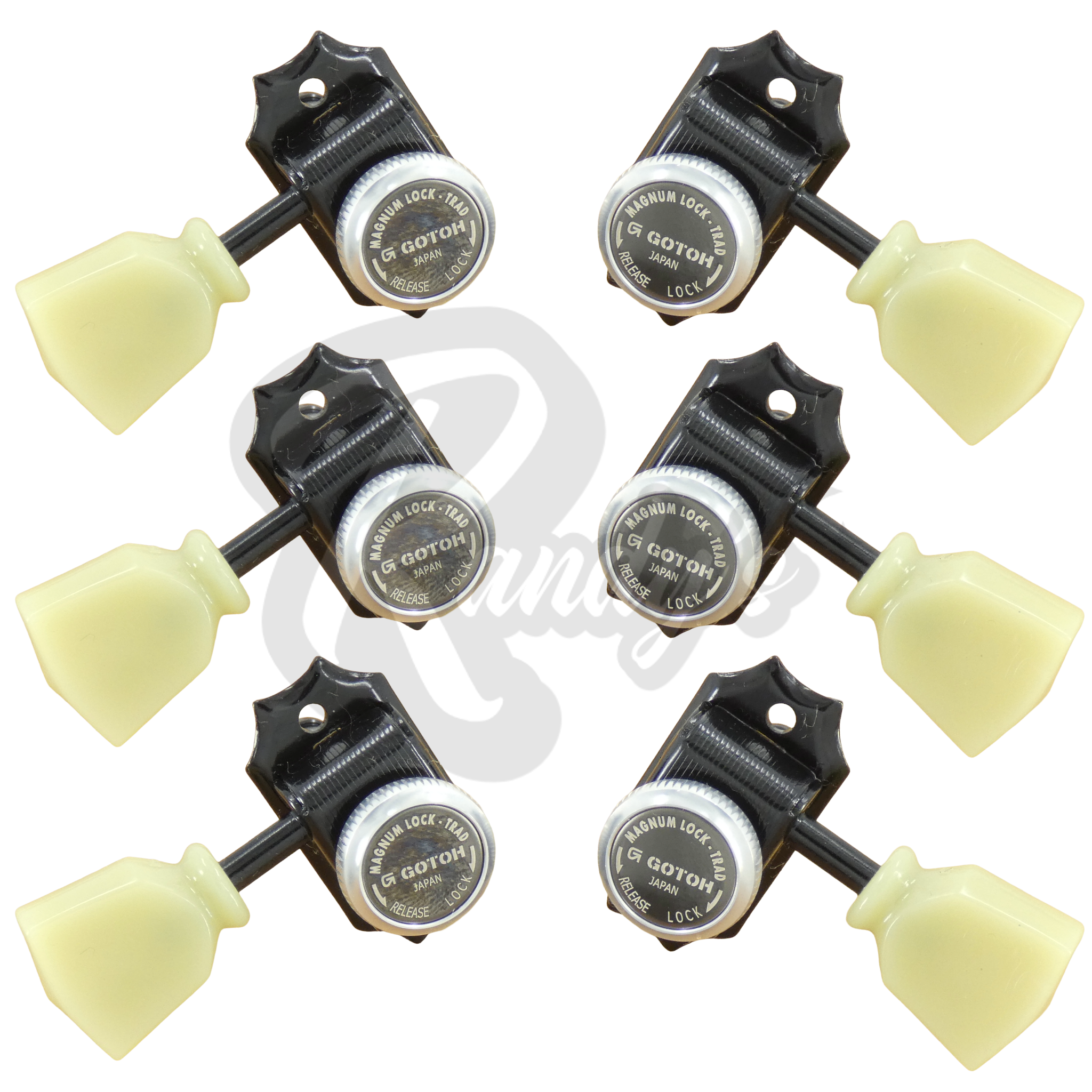 SD90 MG-T Vintage Deluxe Locking Tuners (L3+R3) - Fits Gibson® & Kluson® - Randy's LLC