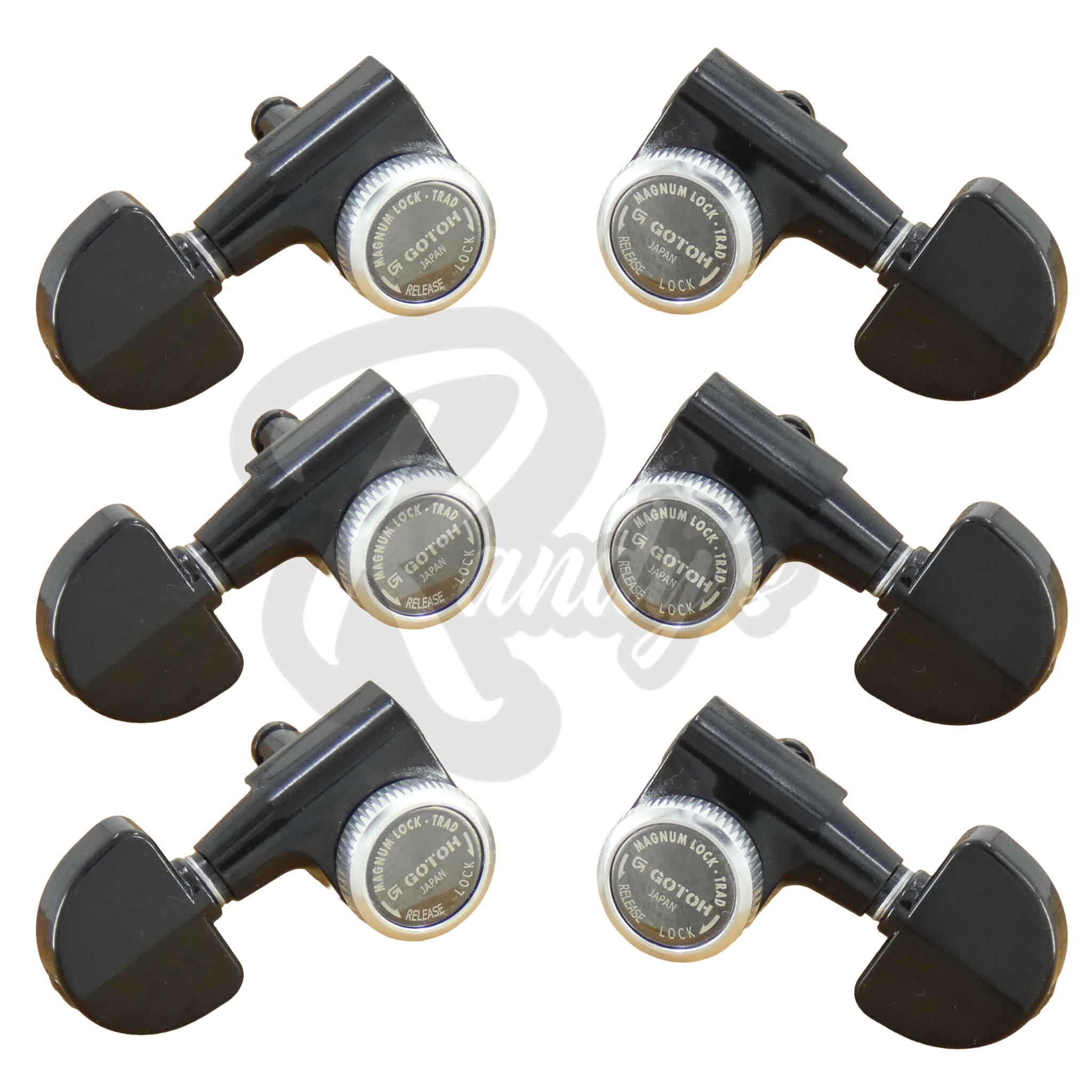 SG301 MG-T Locking Tuners (L3+R3) - Fits Gibson® & Grover® - Randy's LLC