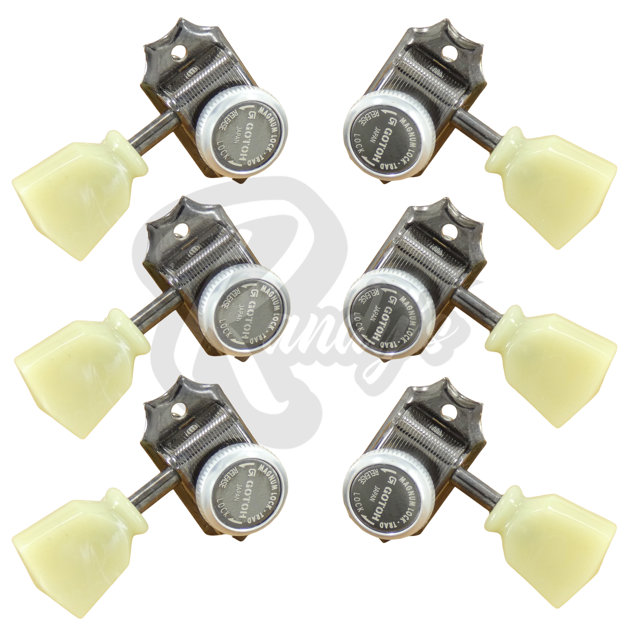 SD90 MG-T Vintage Deluxe Locking Tuners (L3+R3) - Fits Gibson® & Kluson® - Randy's LLC