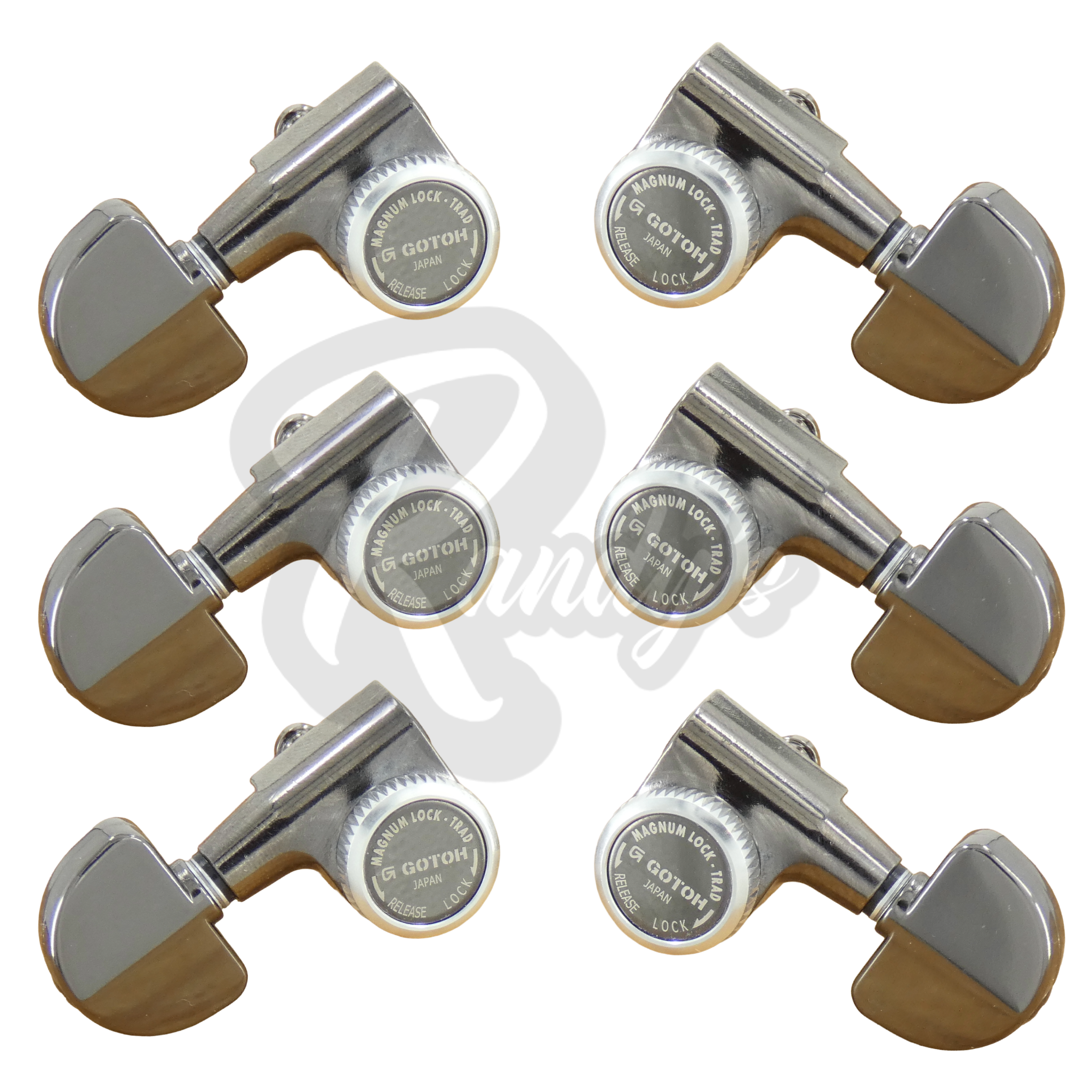 SG301 MG-T Locking Tuners (L3+R3) - Fits Gibson® & Grover® - Randy's LLC