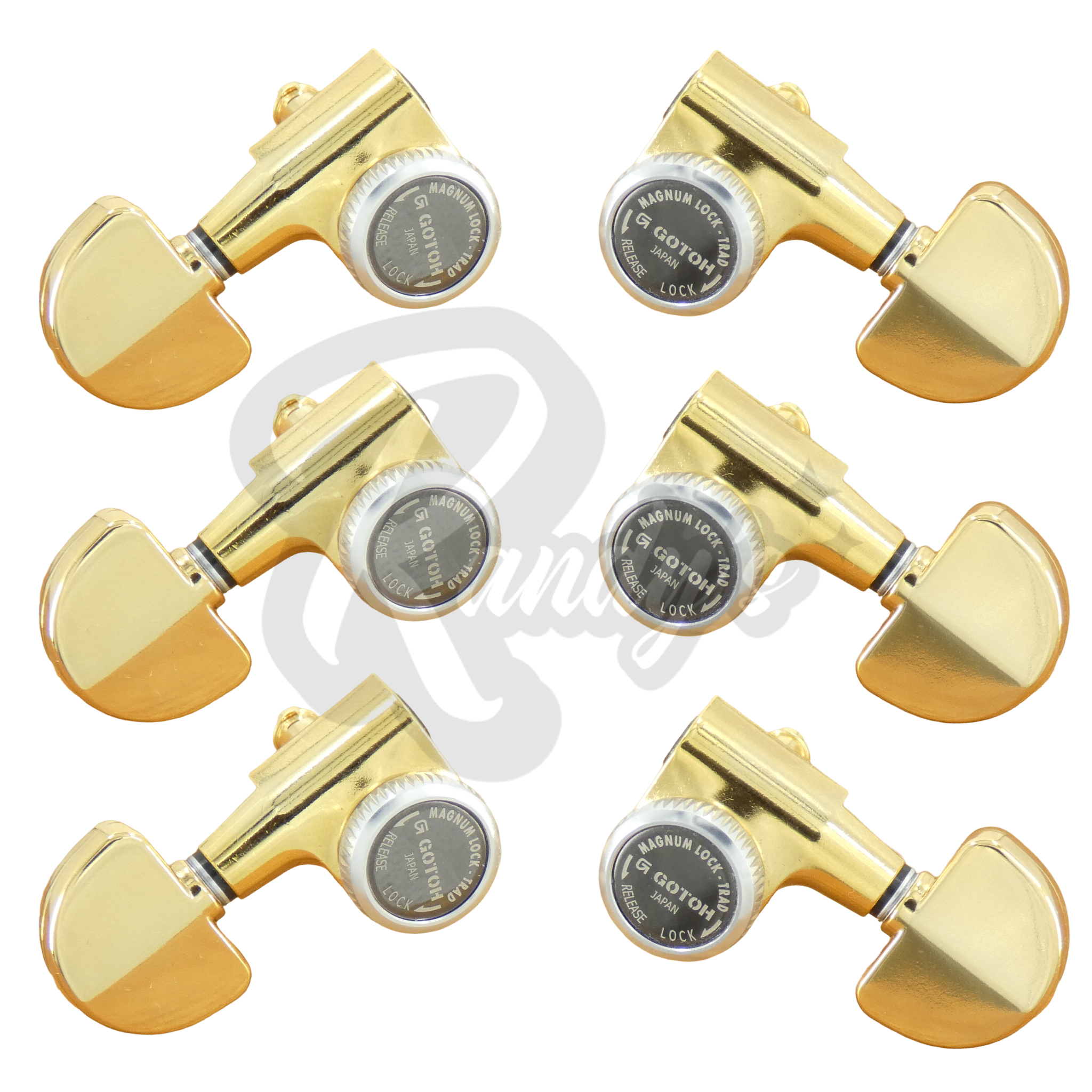SG301 MG-T Locking Tuners (L3+R3) - Fits Gibson® & Grover® - Randy's LLC
