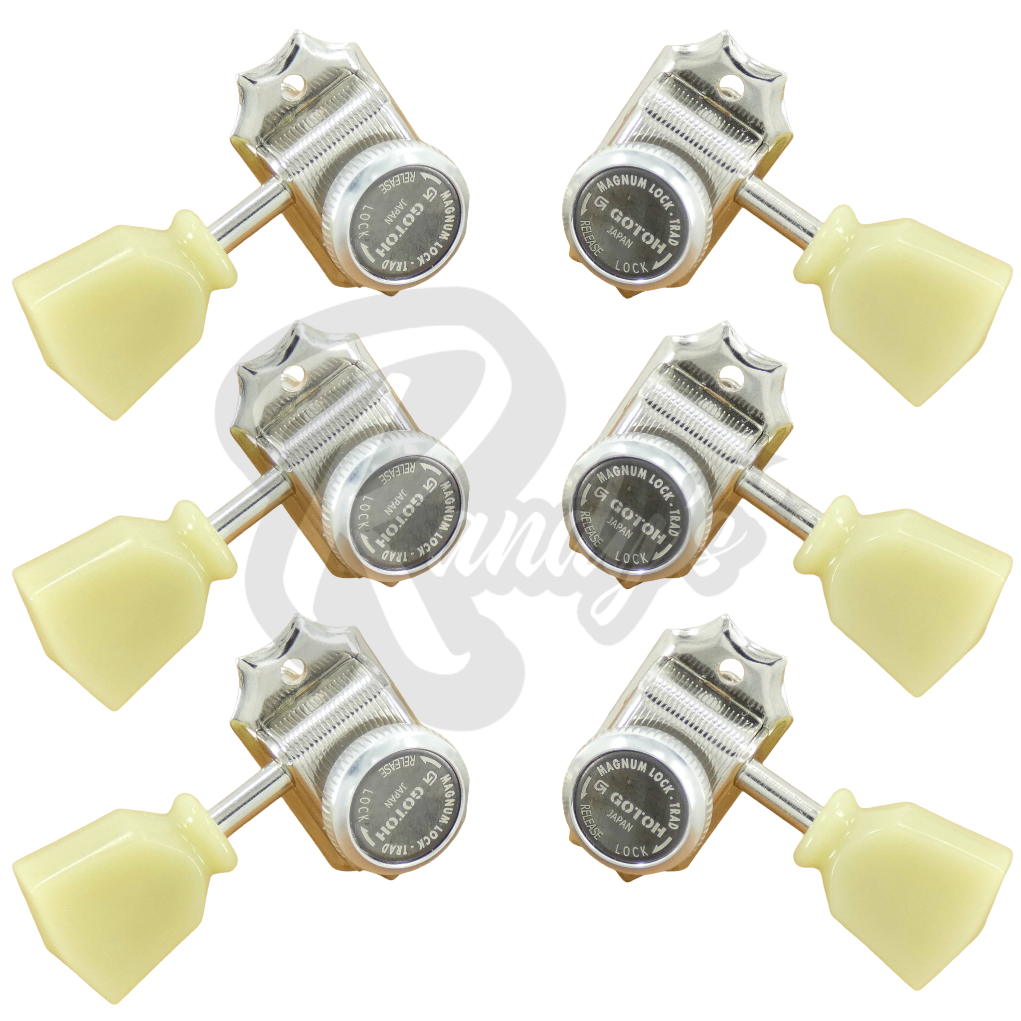 SD90 MG-T Vintage Deluxe Locking Tuners (L3+R3) - Fits Gibson® & Kluson® - Randy's LLC