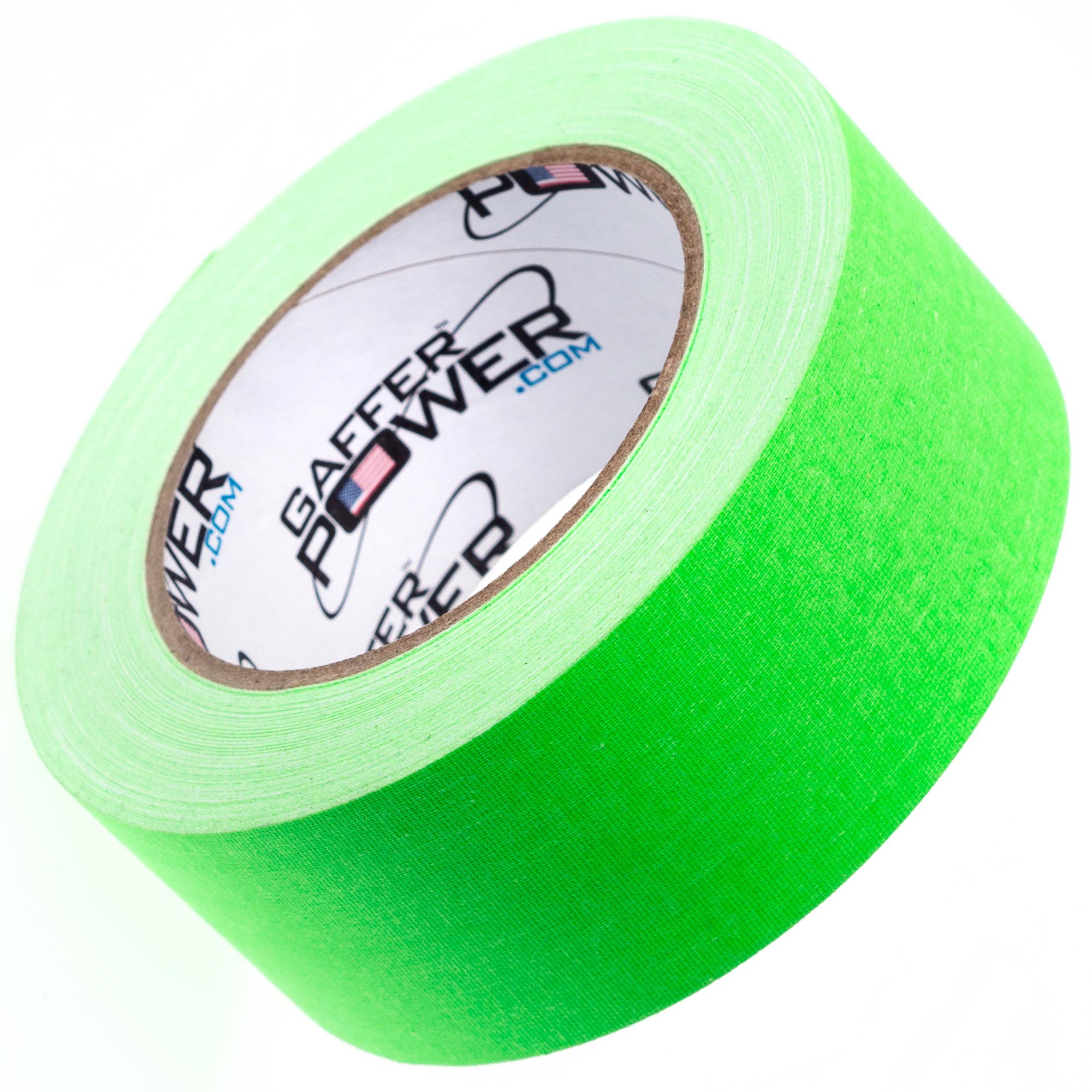 Gaffer Tape — Fluoro Green 2" x 30yd - Randy's LLC