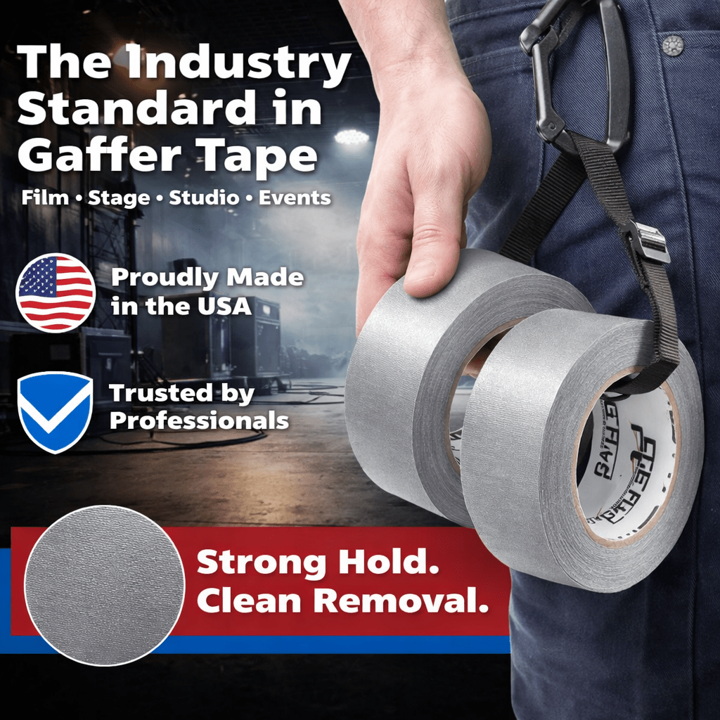 Gaffer Tape — Grey 2" x 30yd - Randy's LLC