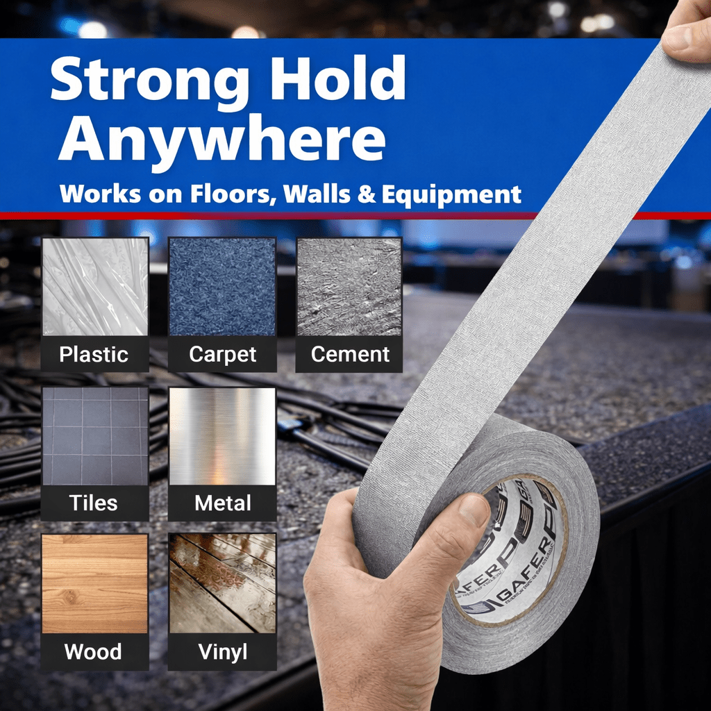 Gaffer Tape — Grey 2" x 30yd - Randy's LLC