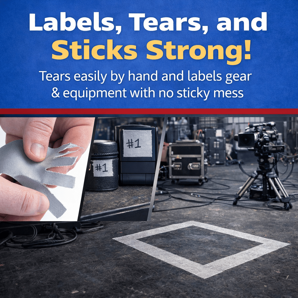 Gaffer Tape — Grey 2" x 30yd - Randy's LLC