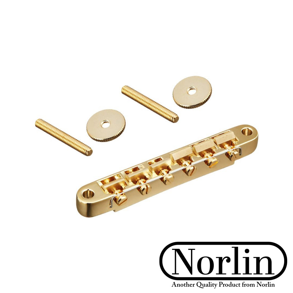 ABR-1 Tune-O-Matic Wired Bridge w/ 4mm Posts for Gibson® Guitars - Randy's LLC