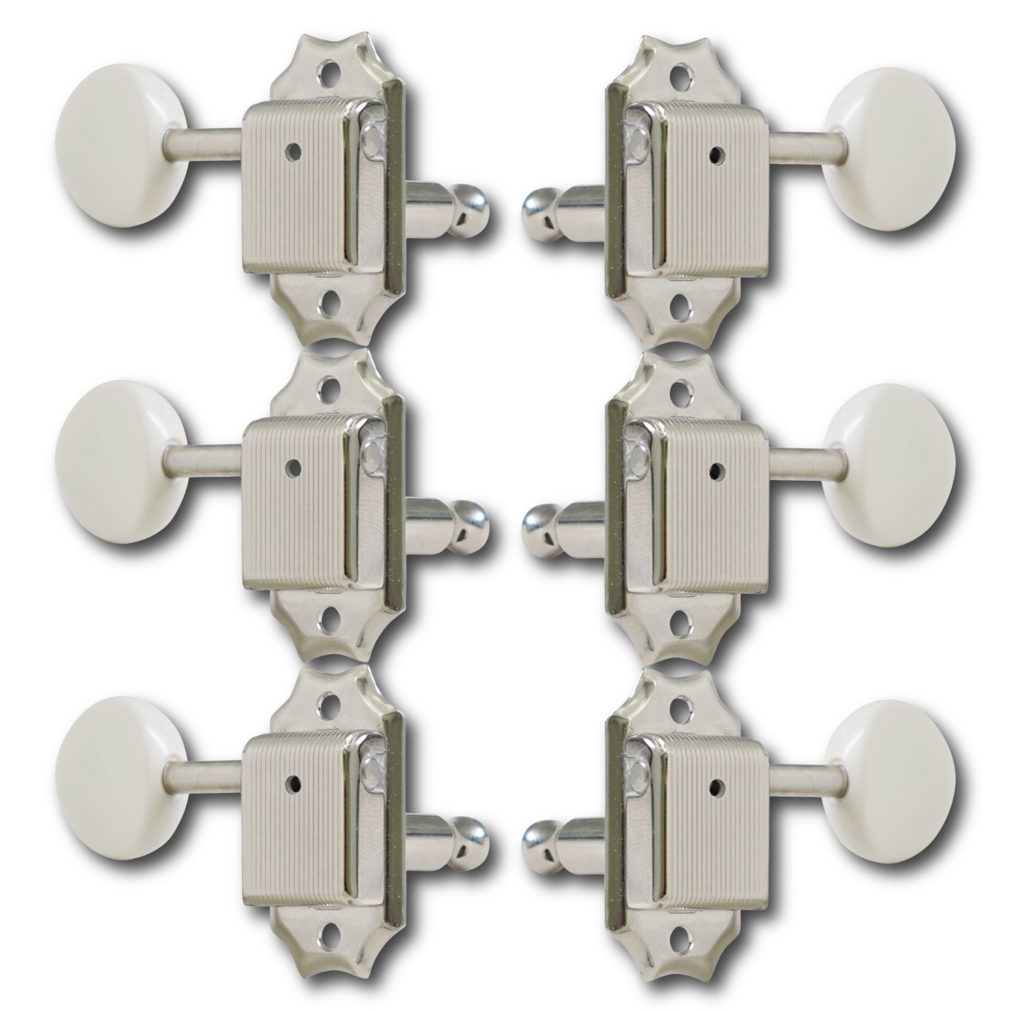 "Vintage Tone Revival" Tuners by Gotoh® w/ Oval Buttons (Tall Posts) - Fits Gibson® - Randy's LLC