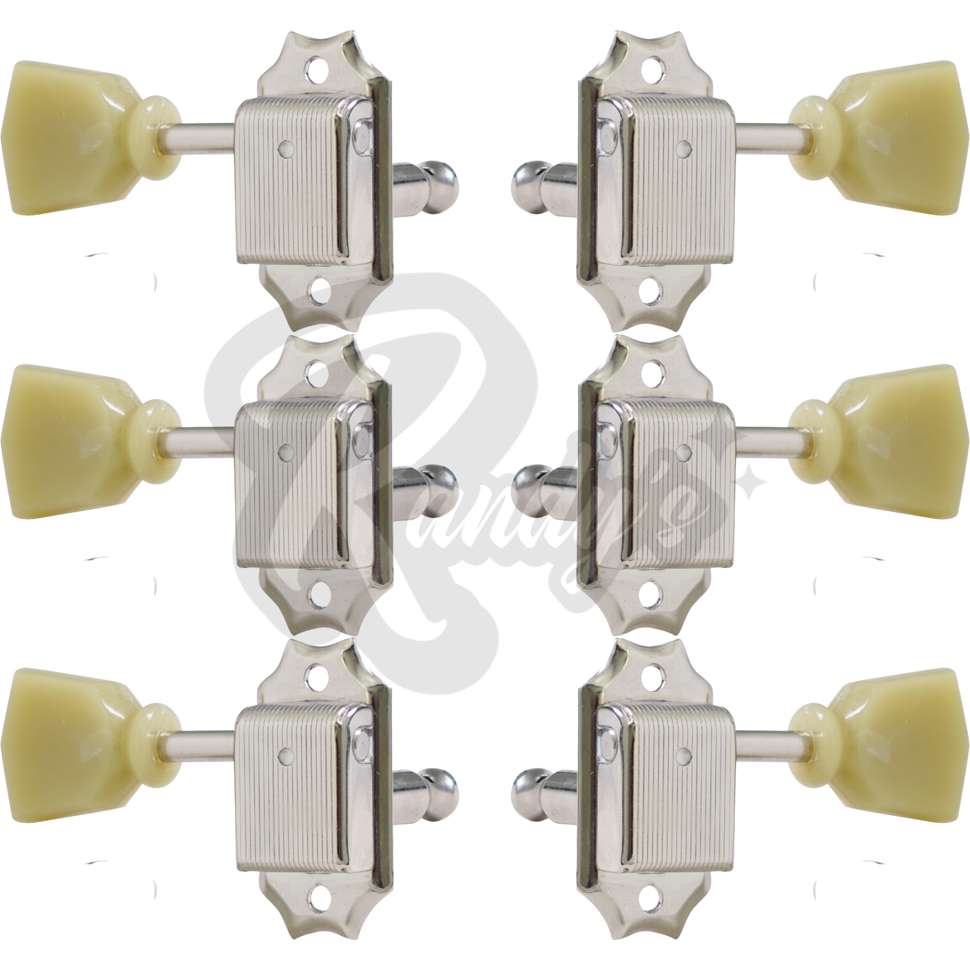 "Vintage Tone Revival" Tuners by Gotoh® w/ Keystone Buttons (Tall Posts) - Fits Gibson® - Randy's LLC