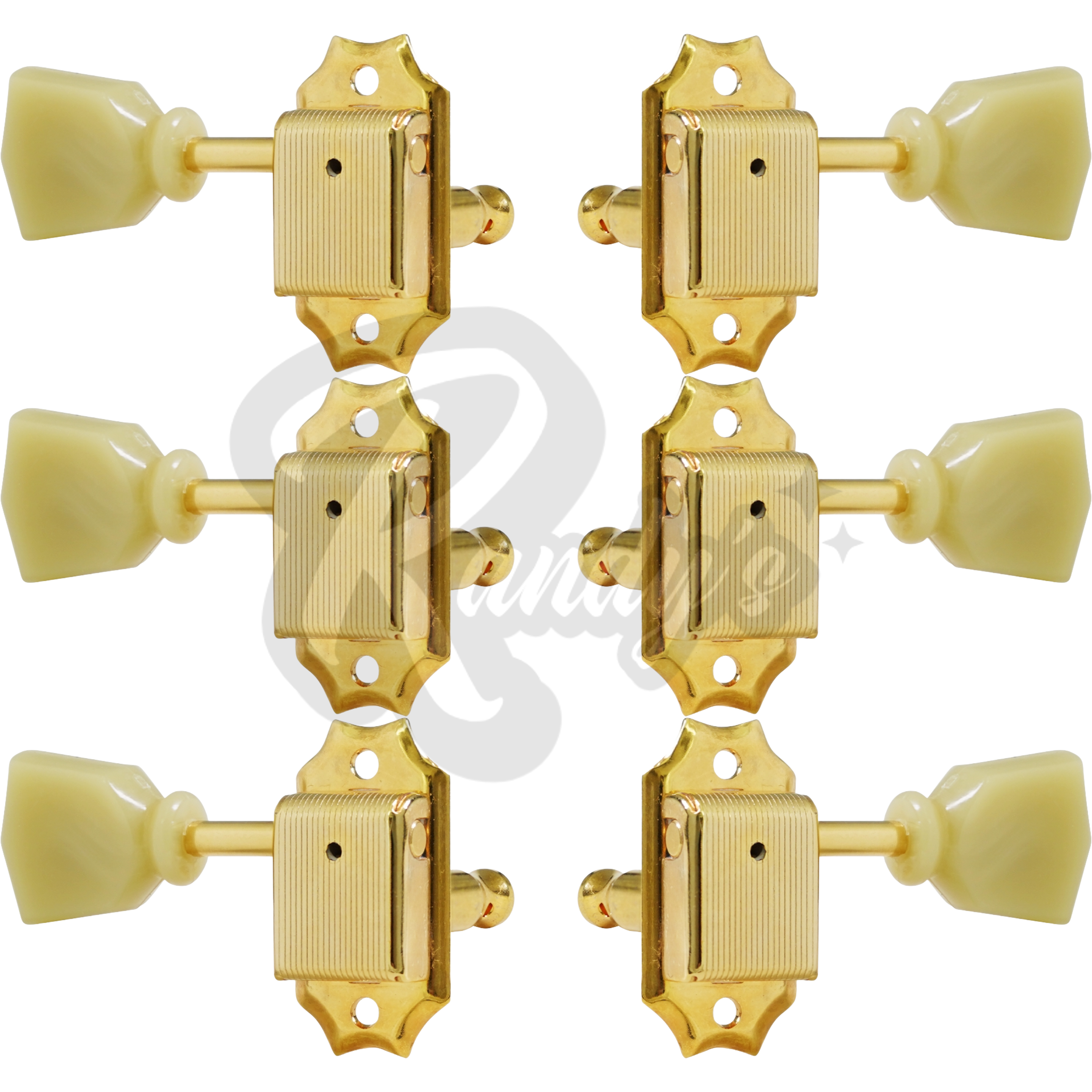 "Vintage Tone Revival" Tuners by Gotoh® w/ Keystone Buttons (Tall Posts) - Fits Gibson® - Randy's LLC