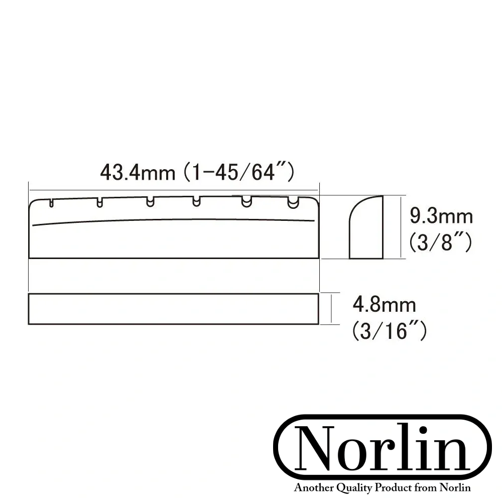 Vintage Historic Bone Nut for Gibson® Guitars - Randy's LLC