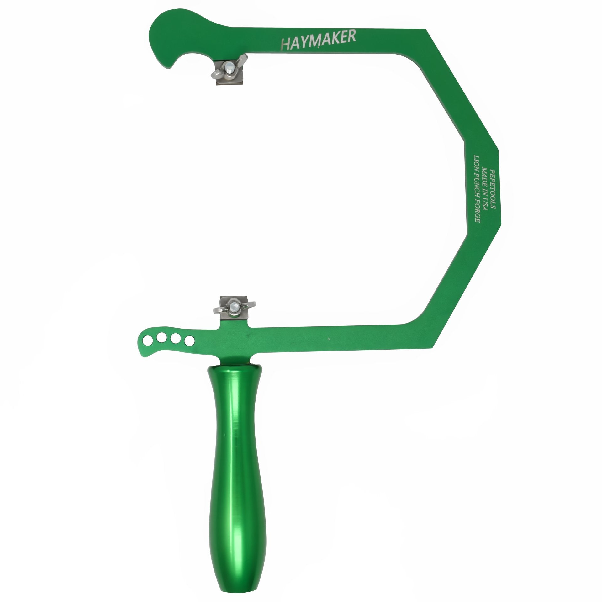 "Haymaker" Coping Saw for Fingerboard Inlays - Special Edition Green - Randy's LLC